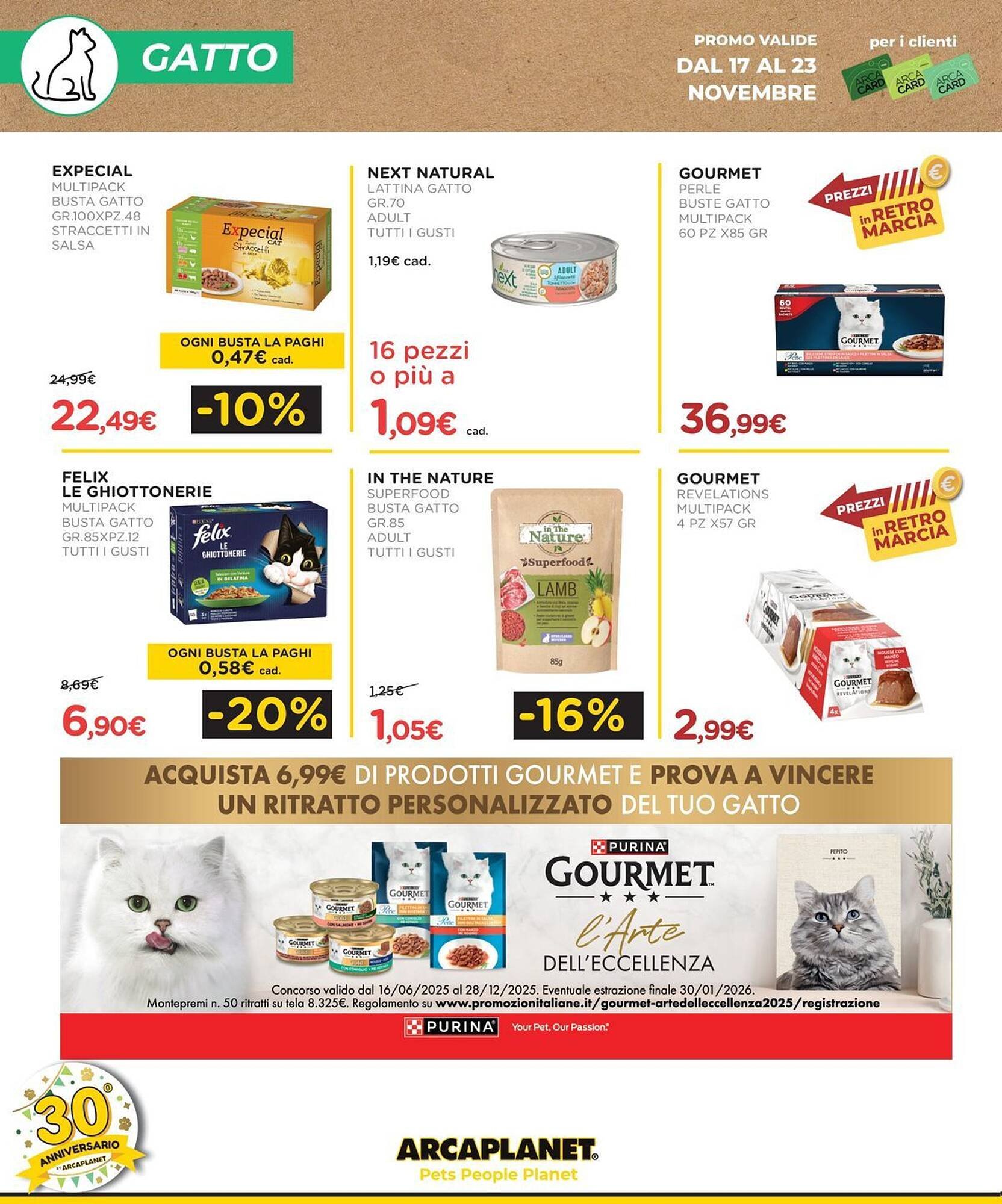 Volantino Arcaplanet (2025-11-17 - 2025-11-23)