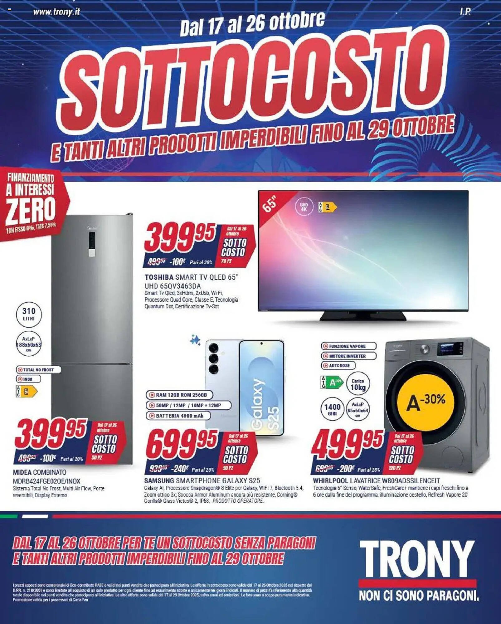 Volantino Trony (2025-10-17 - 2025-10-29)
