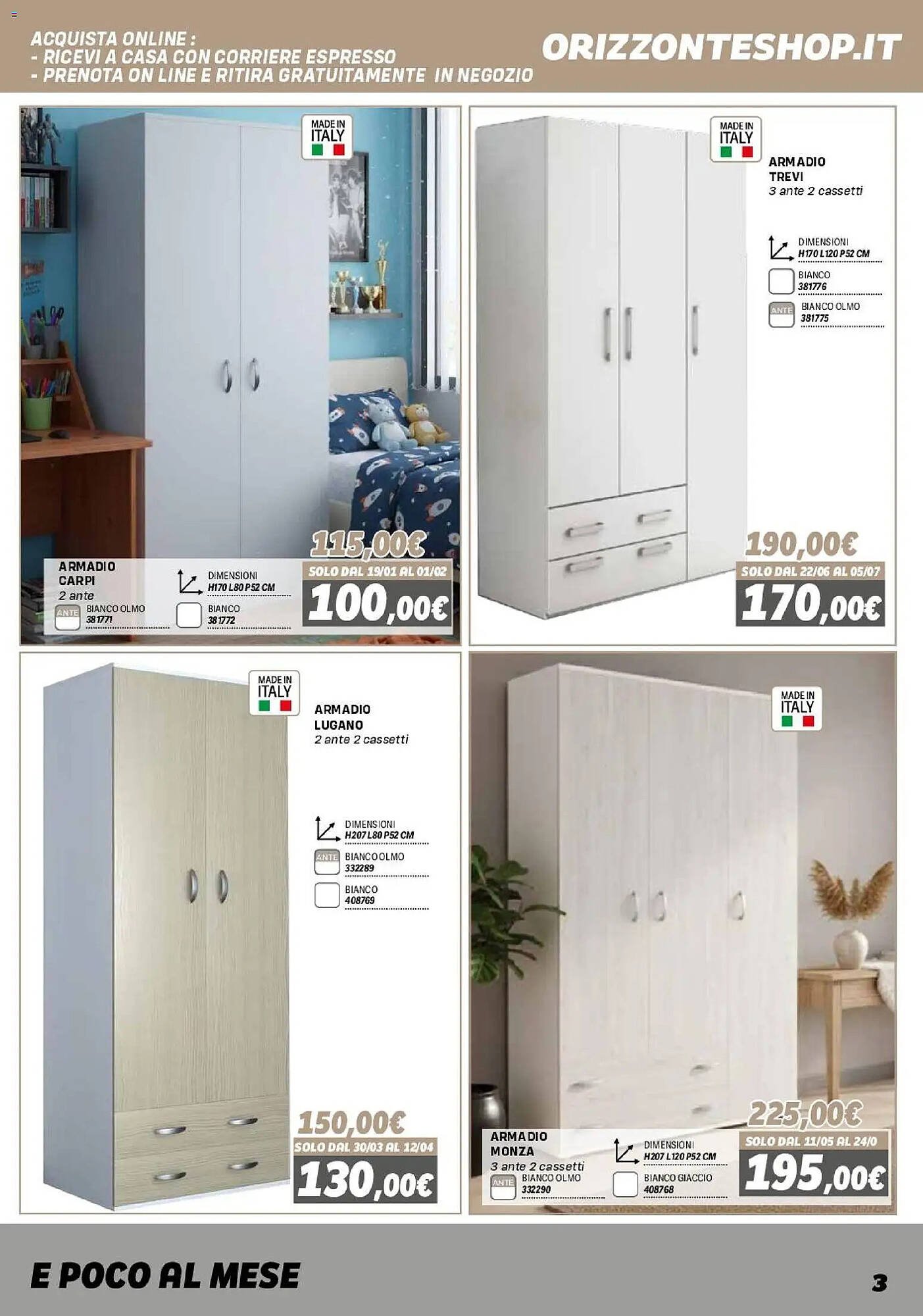 Volantino Orizzonte (2026-01-16 - 2026-09-27)