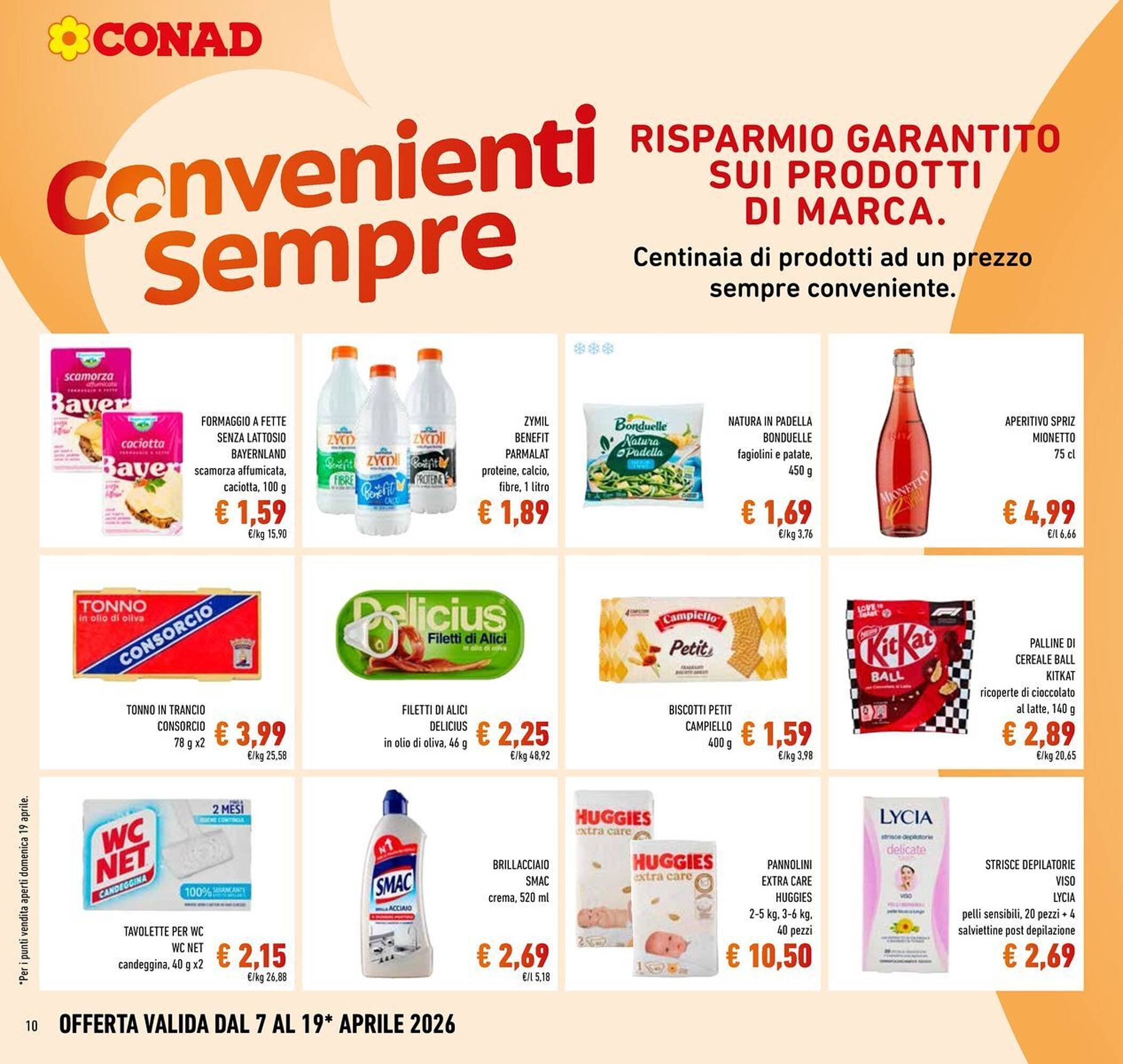 Volantino Conad (2026-04-07 - 2026-04-19)