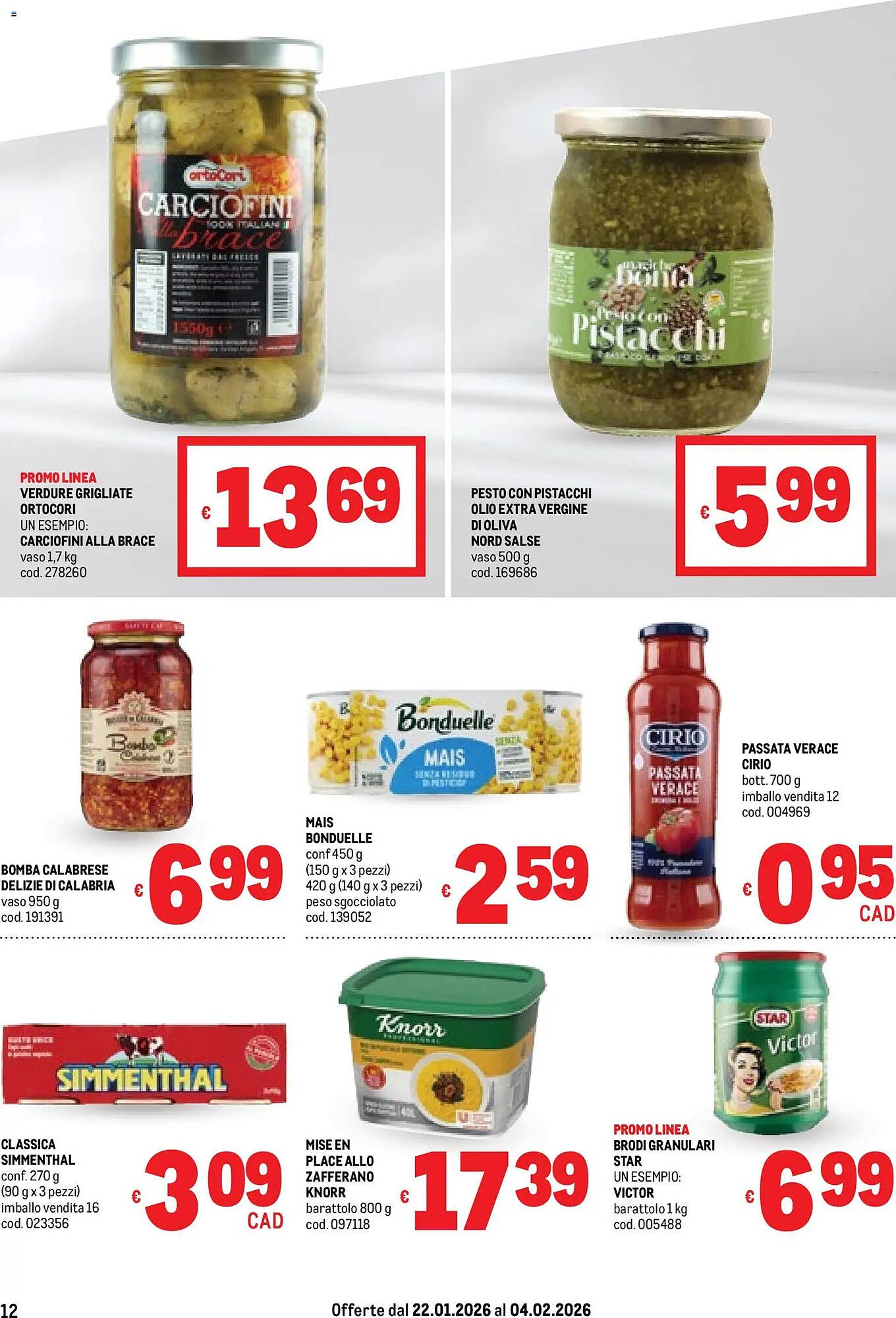 Volantino Metro (2026-01-22 - 2026-02-04)