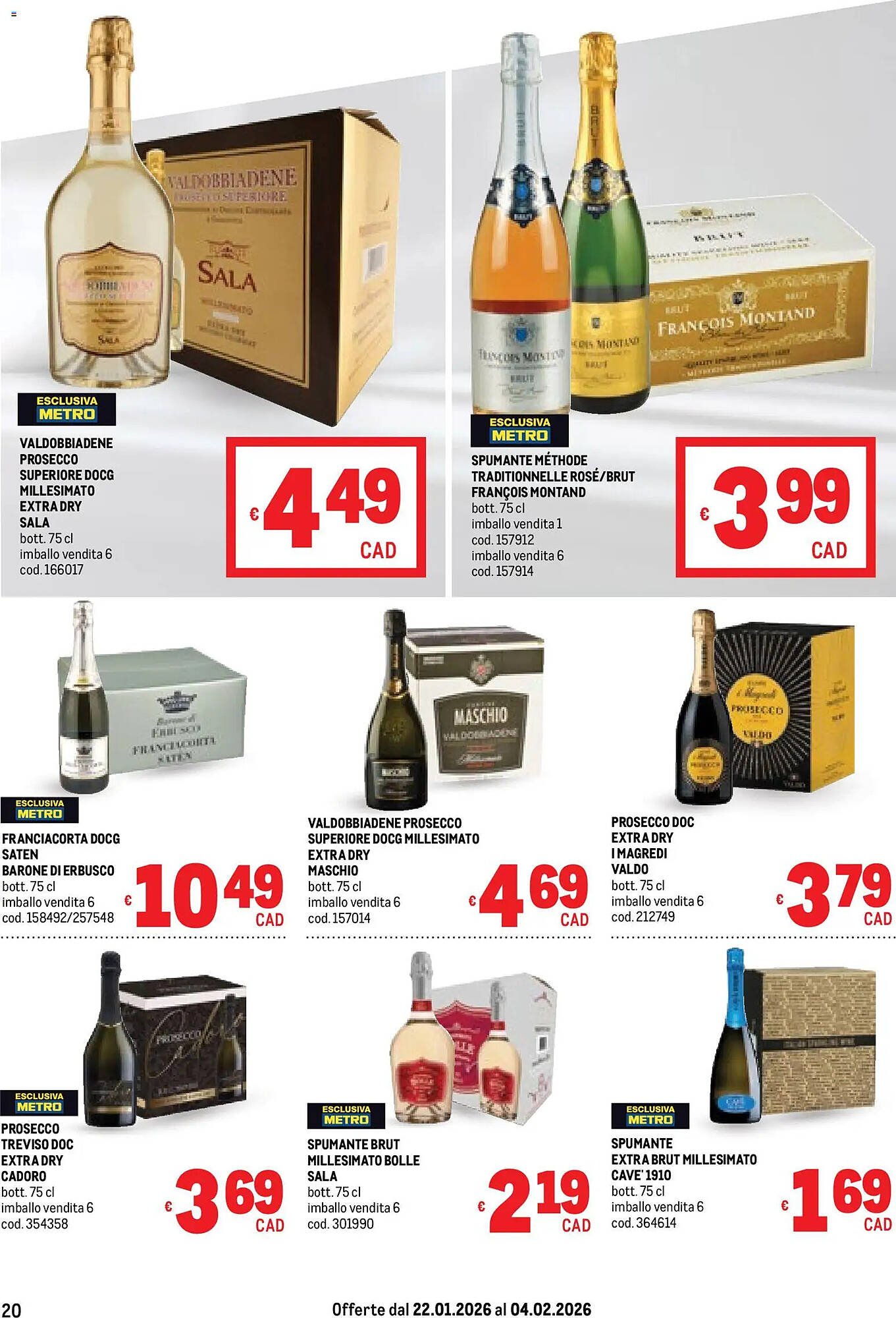 Volantino Metro (2026-01-22 - 2026-02-04)