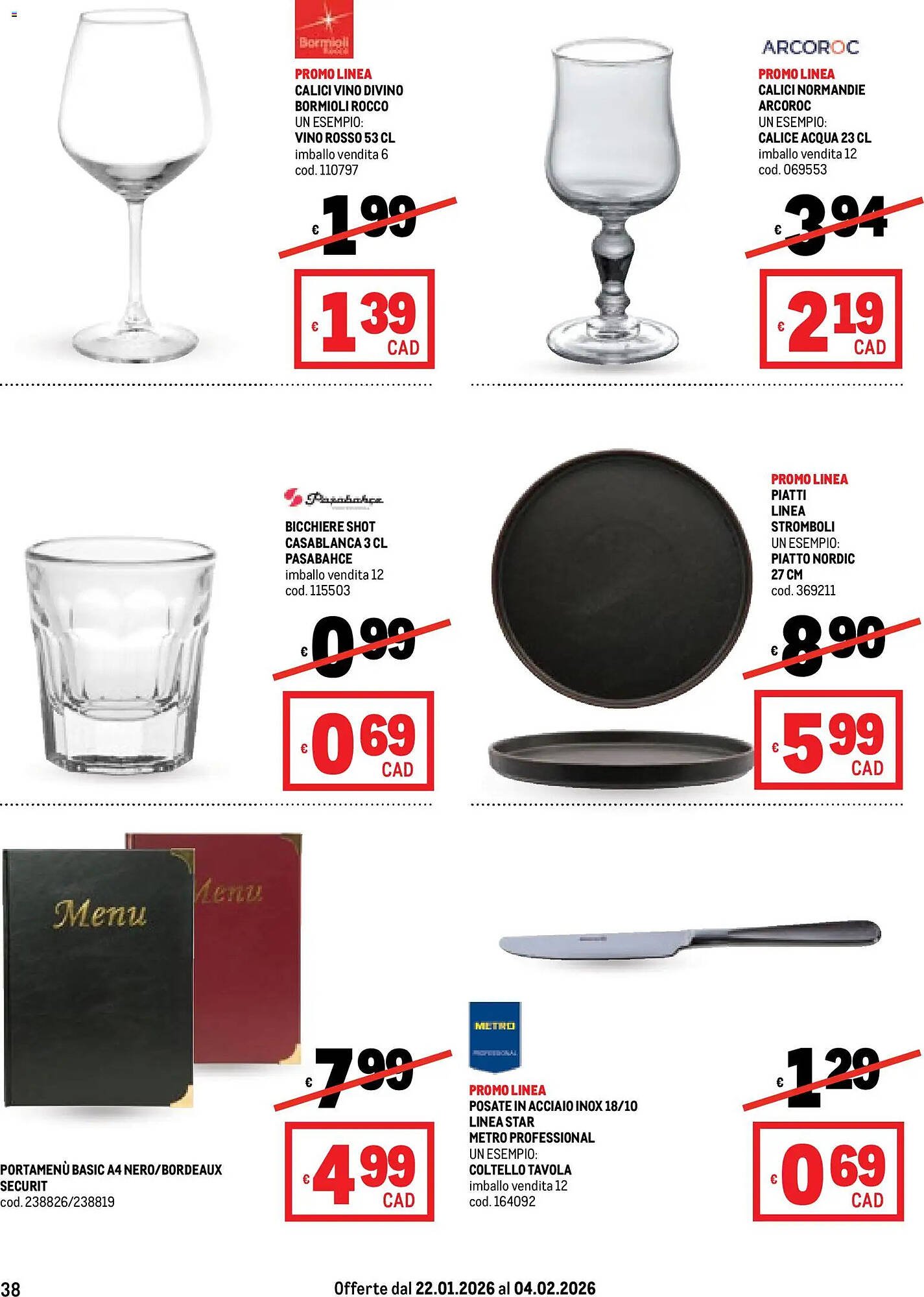 Volantino Metro (2026-01-22 - 2026-02-04)