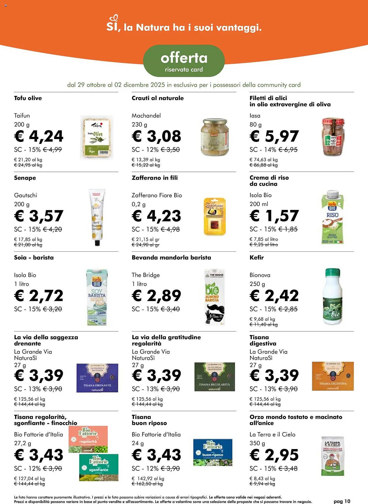 Volantino NaturaSì (2025-10-29 - 2025-12-02)