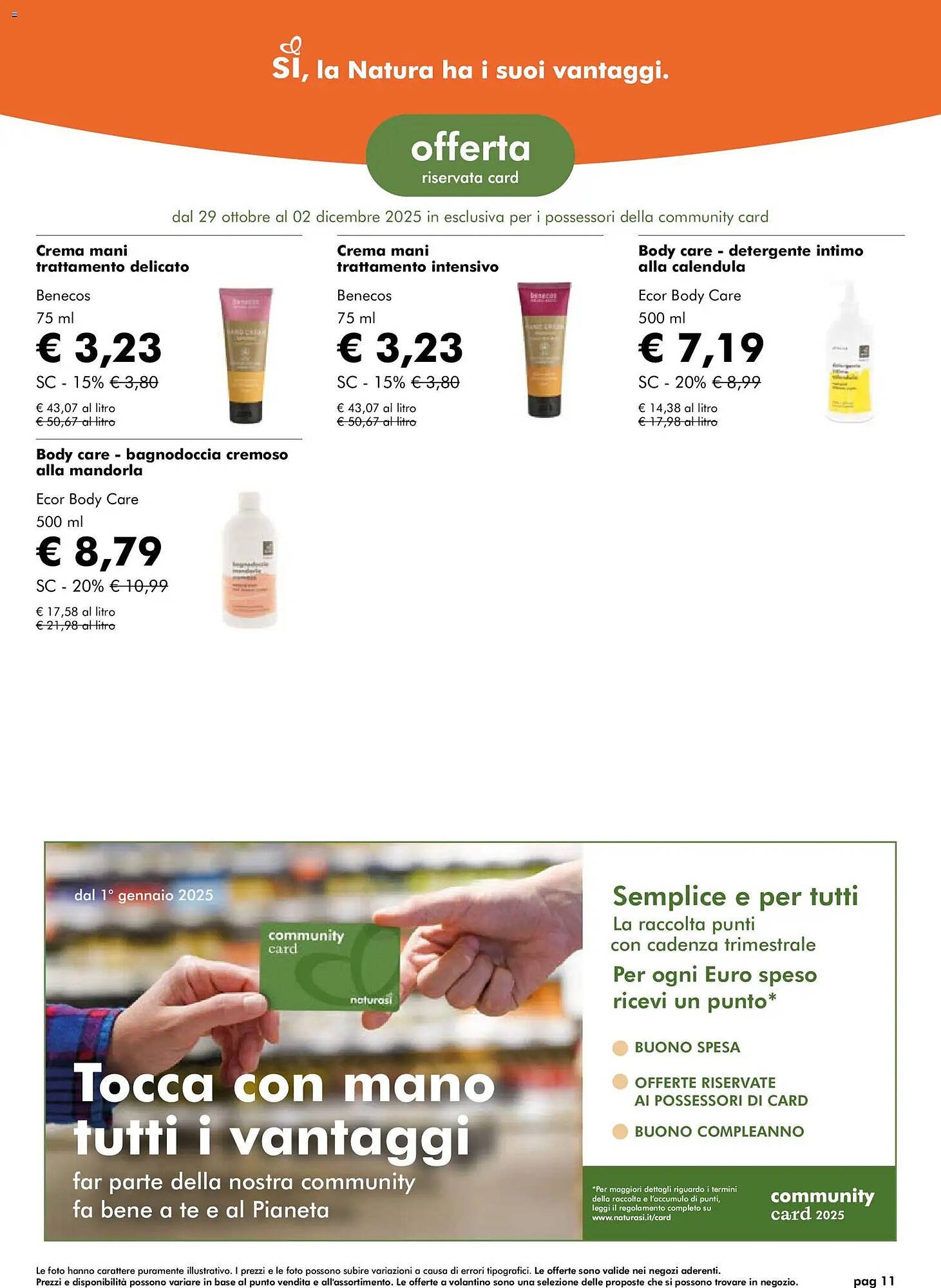 Volantino NaturaSì (2025-10-29 - 2025-12-02)
