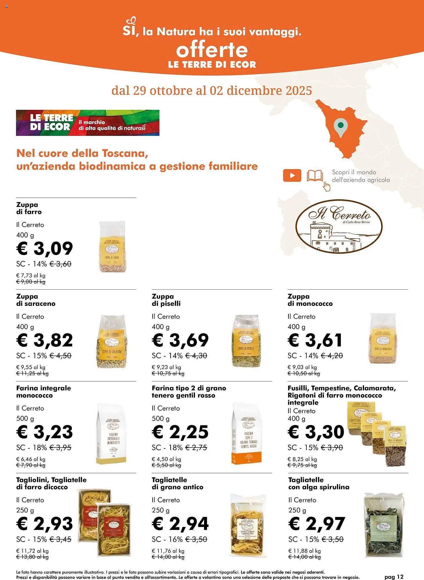 Volantino NaturaSì (2025-10-29 - 2025-12-02)