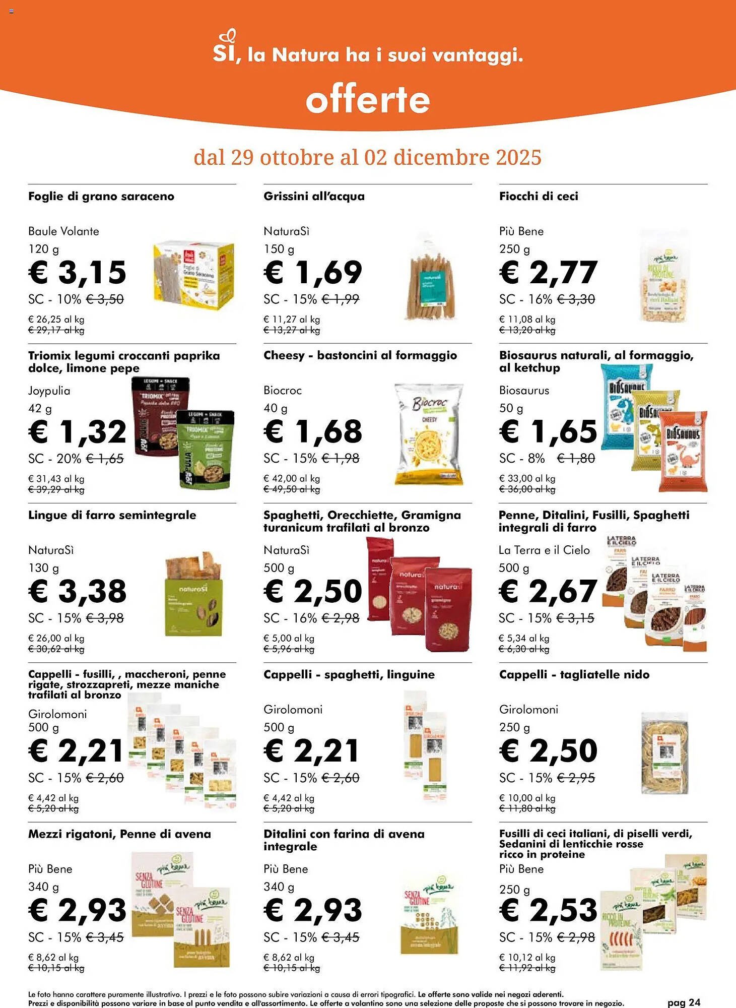 Volantino NaturaSì (2025-10-29 - 2025-12-02)