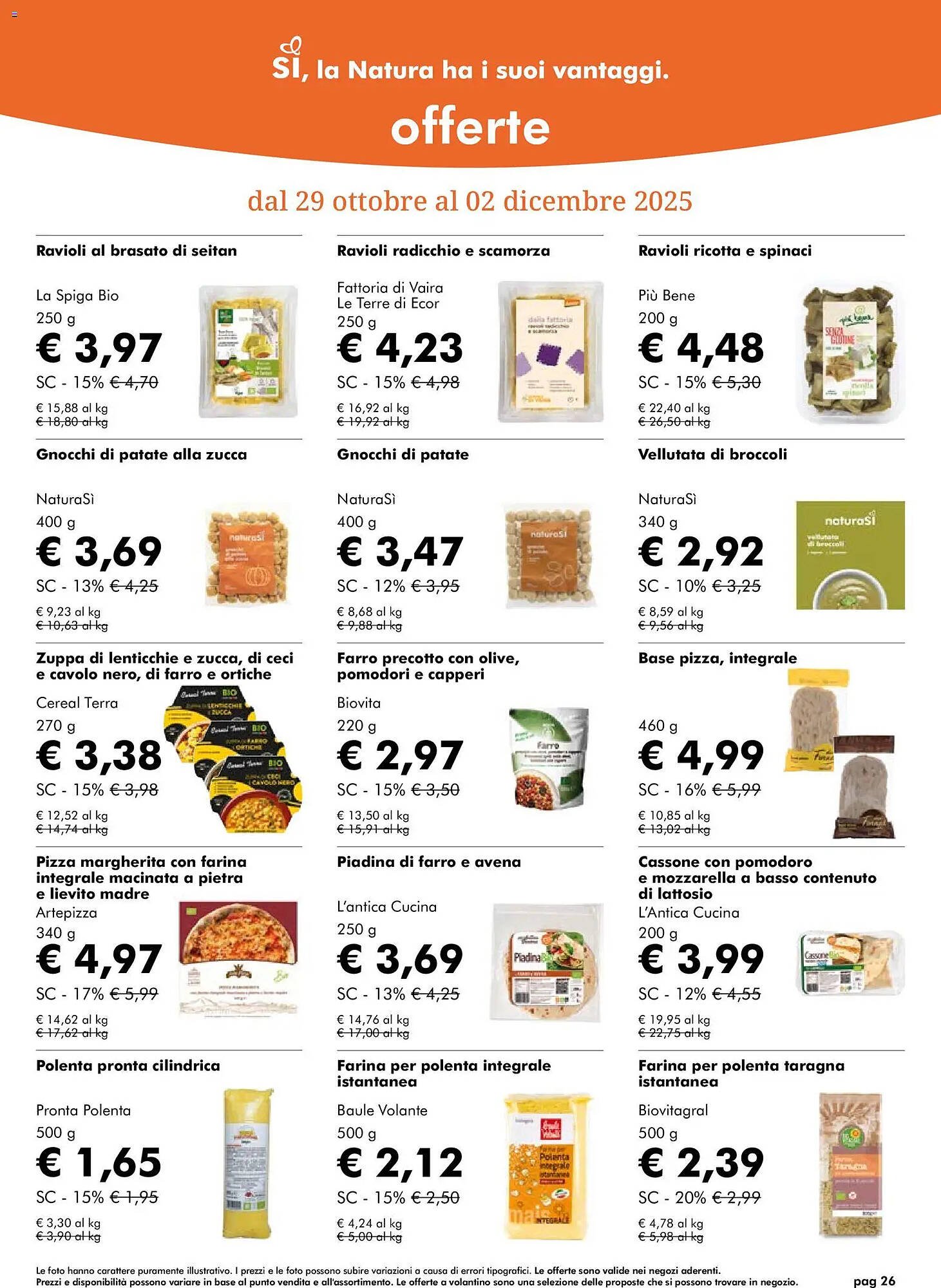 Volantino NaturaSì (2025-10-29 - 2025-12-02)