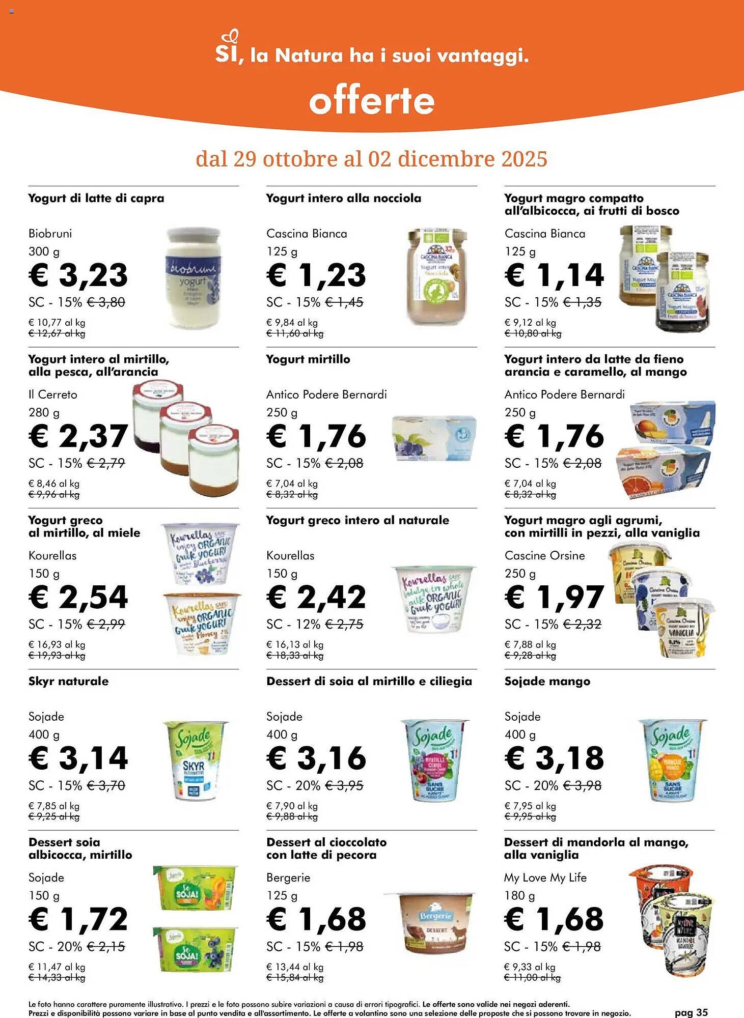 Volantino NaturaSì (2025-10-29 - 2025-12-02)