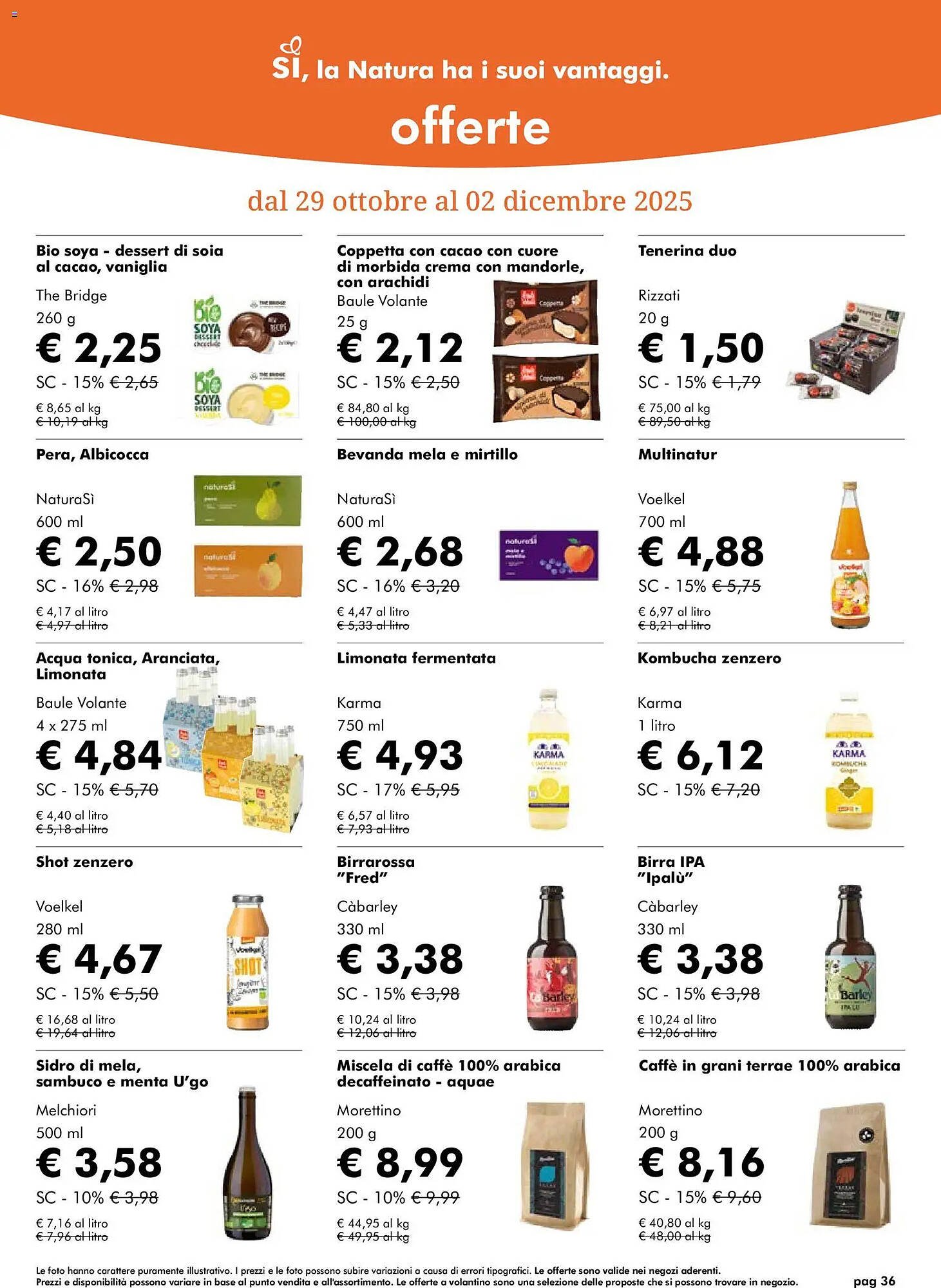Volantino NaturaSì (2025-10-29 - 2025-12-02)