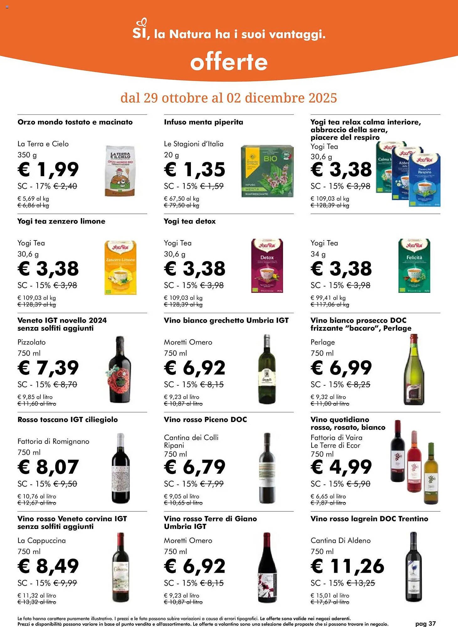 Volantino NaturaSì (2025-10-29 - 2025-12-02)