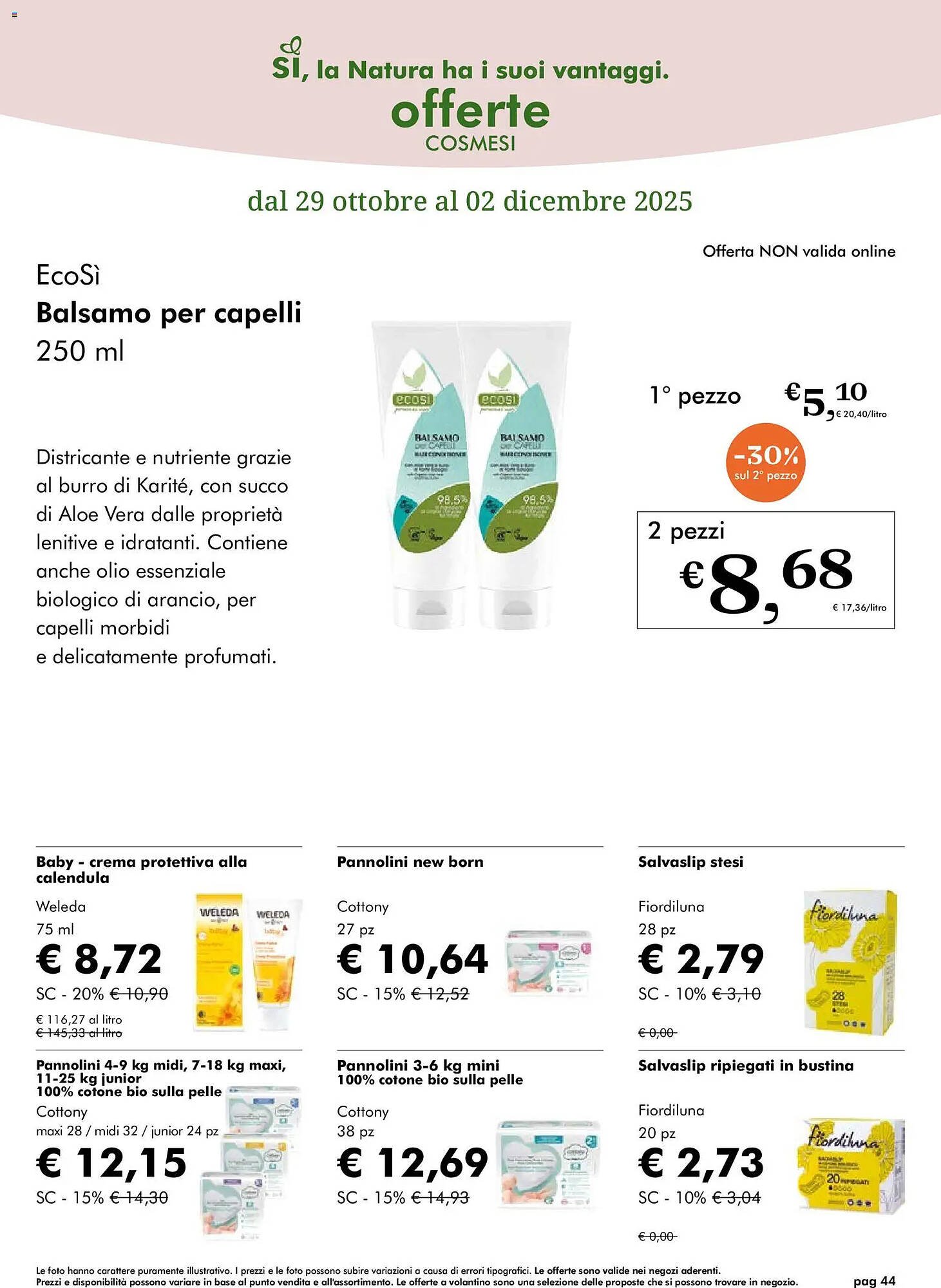Volantino NaturaSì (2025-10-29 - 2025-12-02)