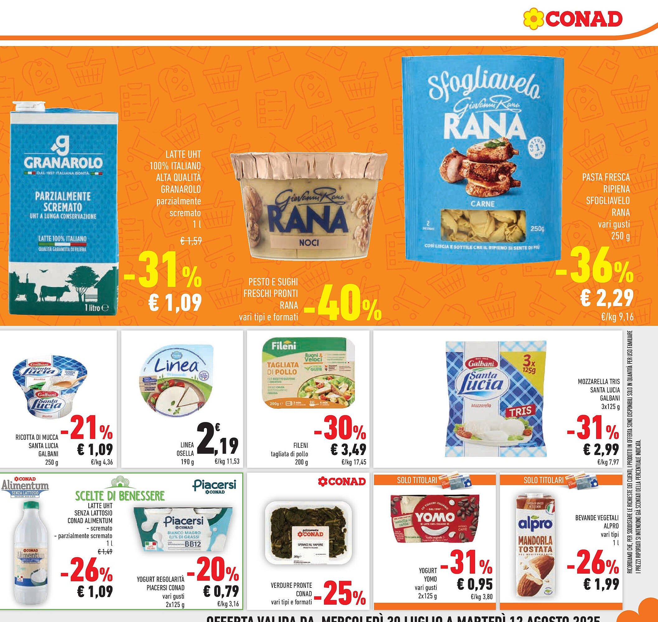 Volantino Conad (2025-07-29 - 2025-08-12)