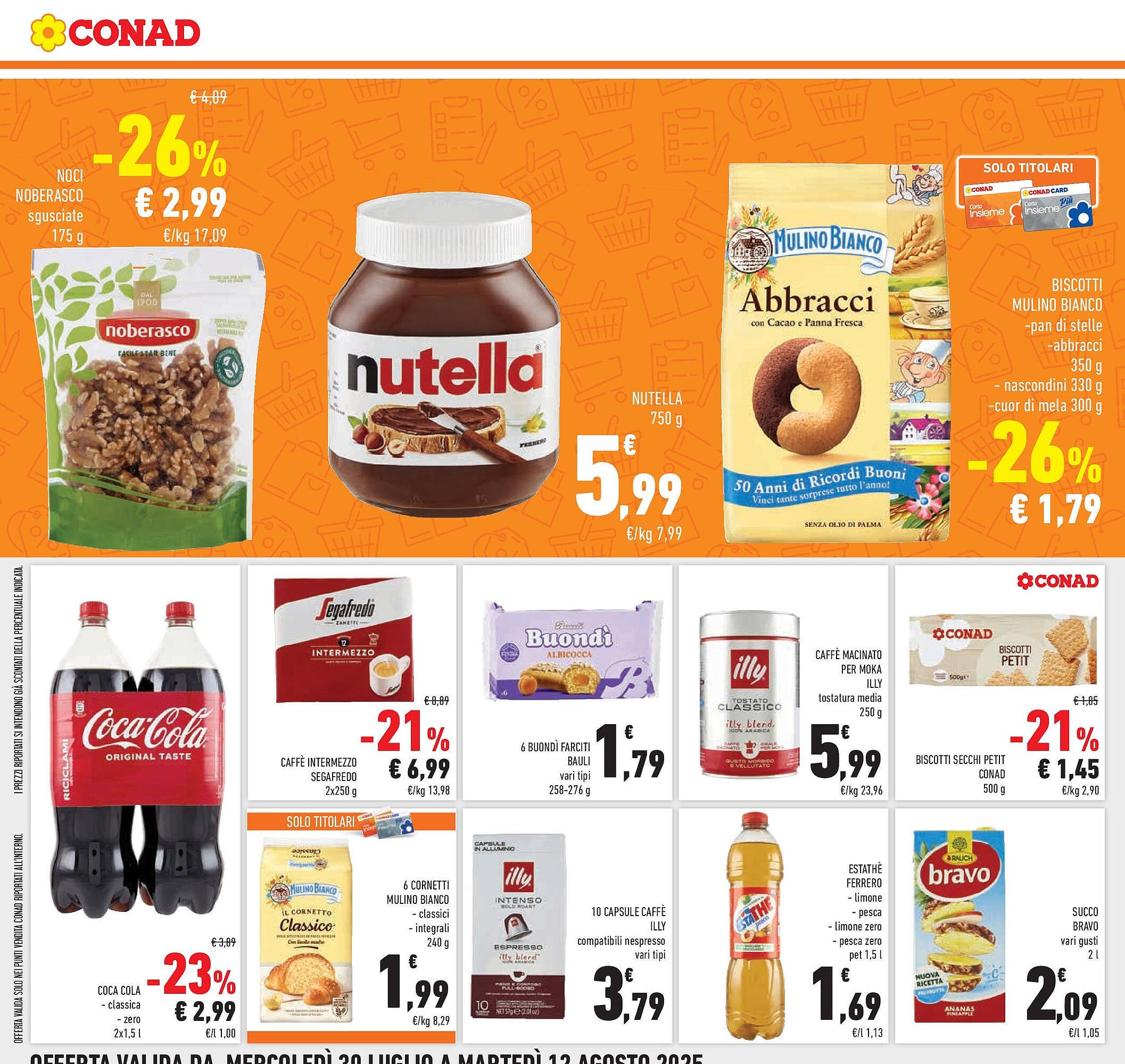 Volantino Conad (2025-07-29 - 2025-08-12)