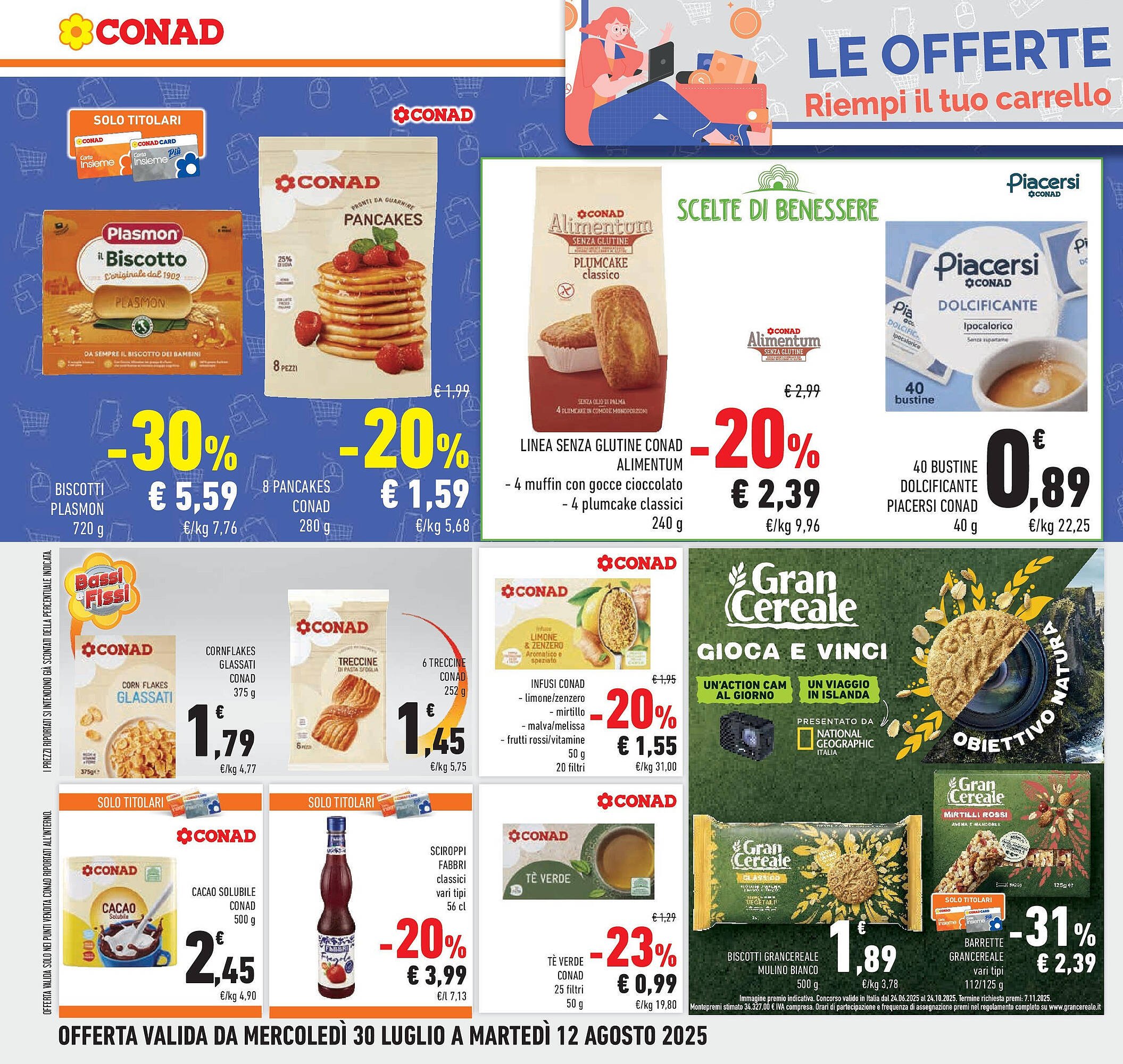 Volantino Conad (2025-07-29 - 2025-08-12)