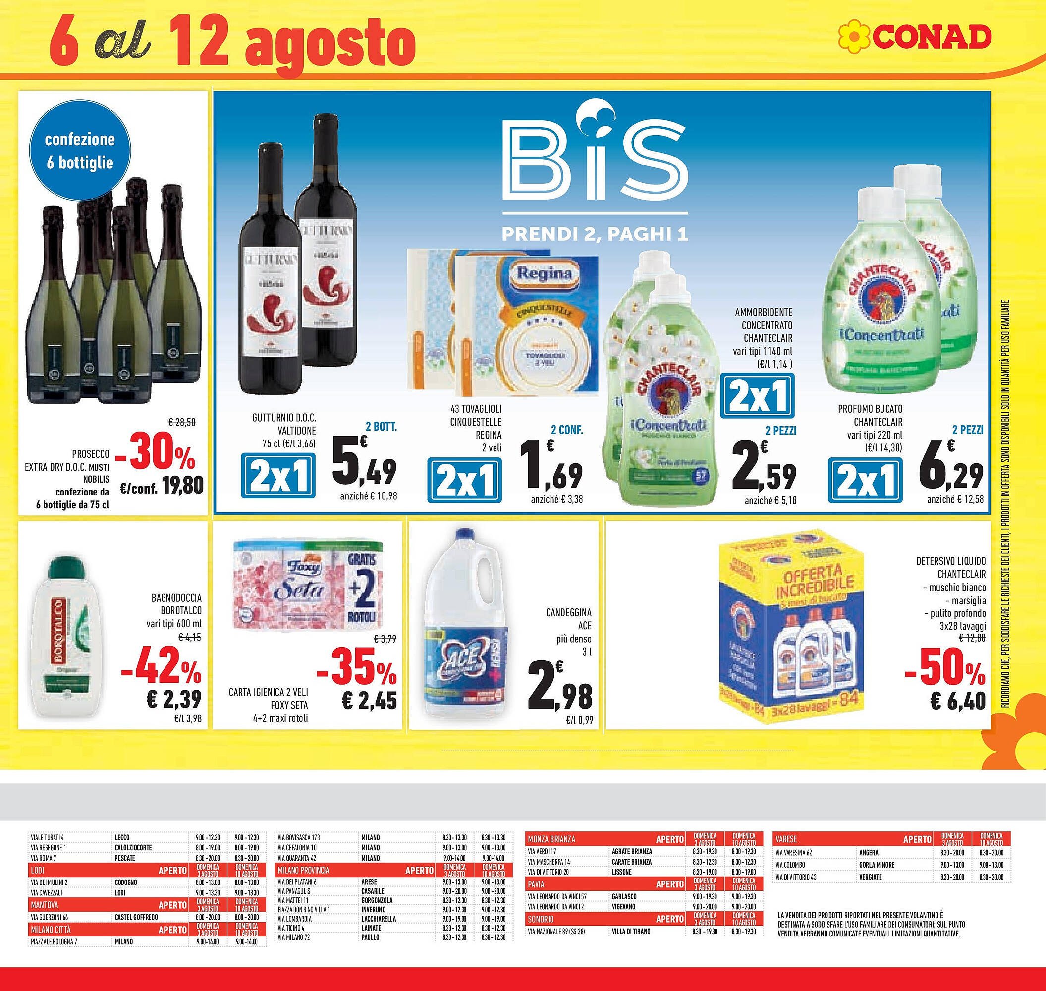 Volantino Conad (2025-07-29 - 2025-08-12)