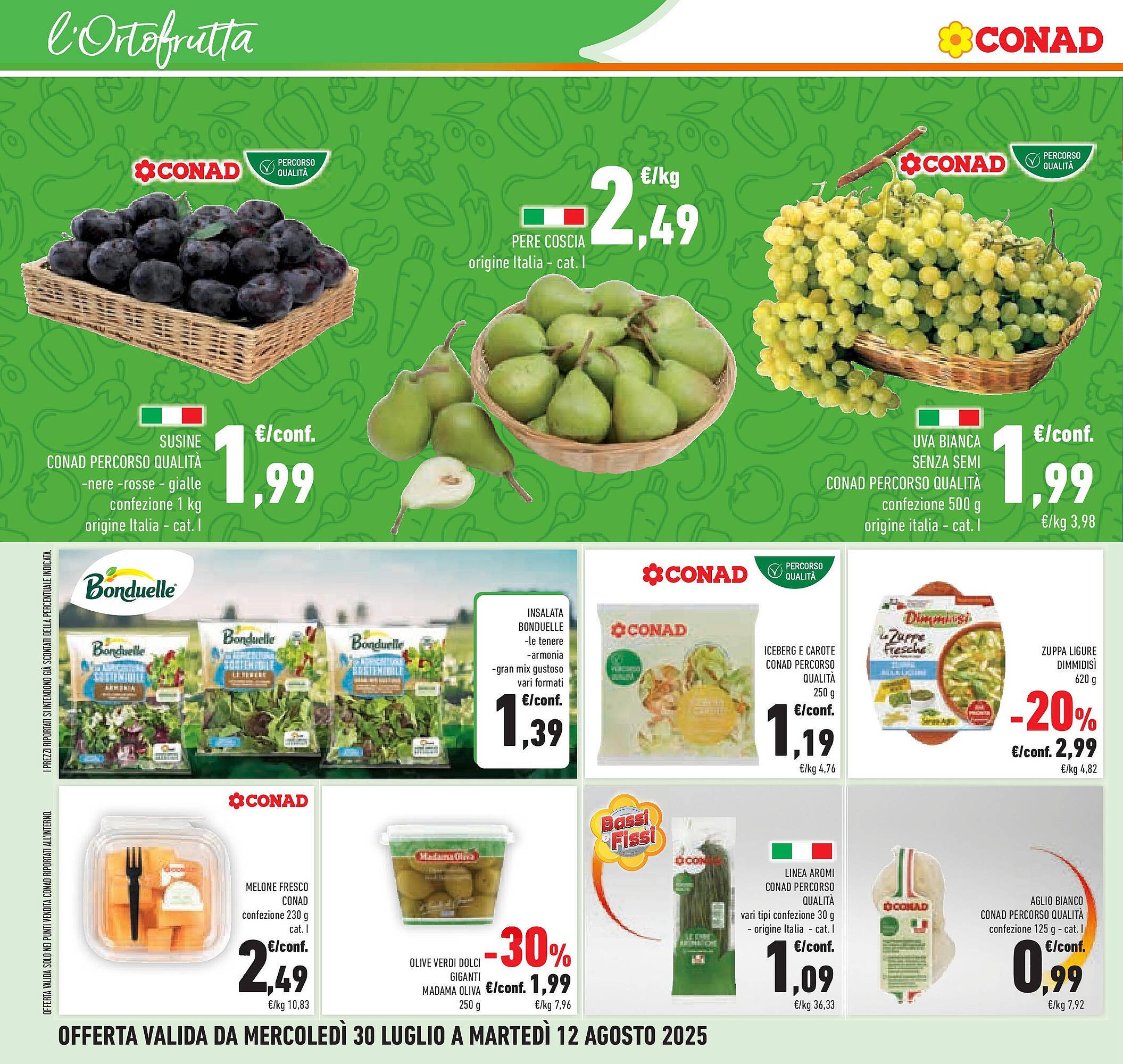 Volantino Conad (2025-07-29 - 2025-08-12)