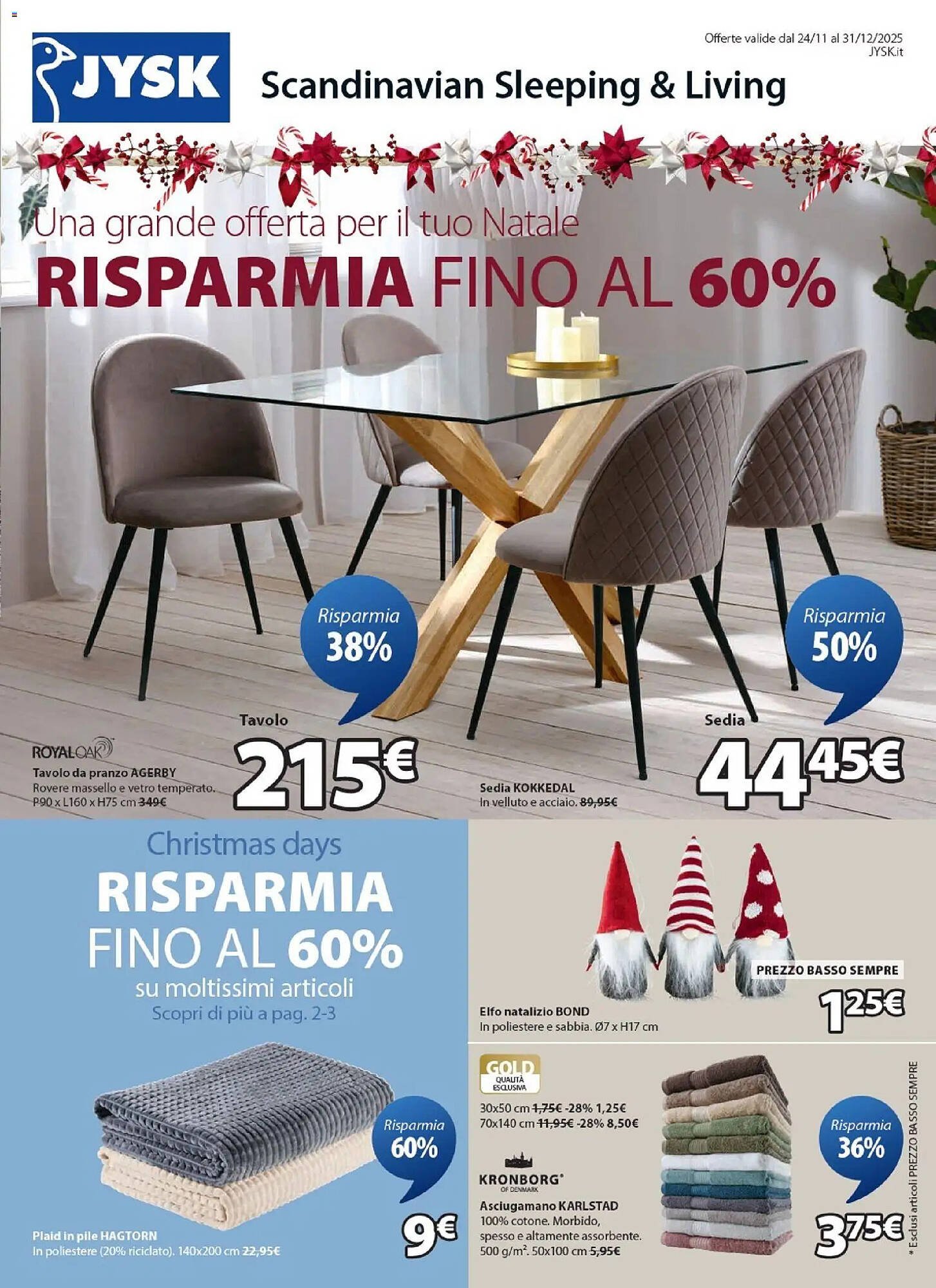 Volantino JYSK (2025-11-24 - 2025-12-31)