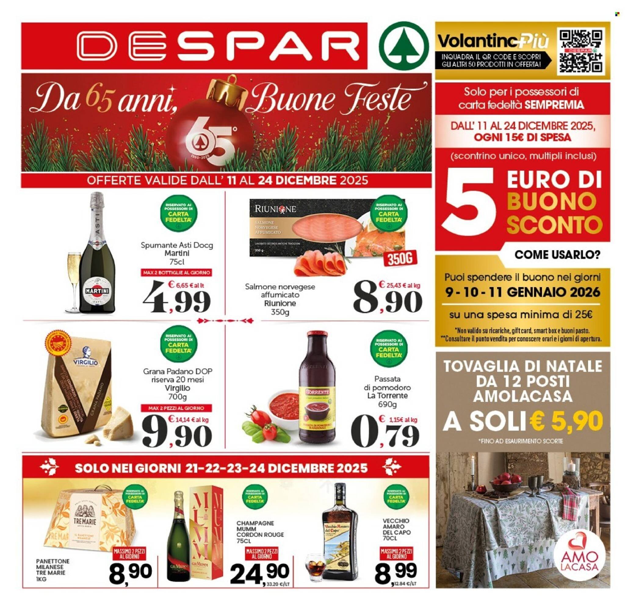 Volantino Despar (2025-12-11 - 2025-12-24)