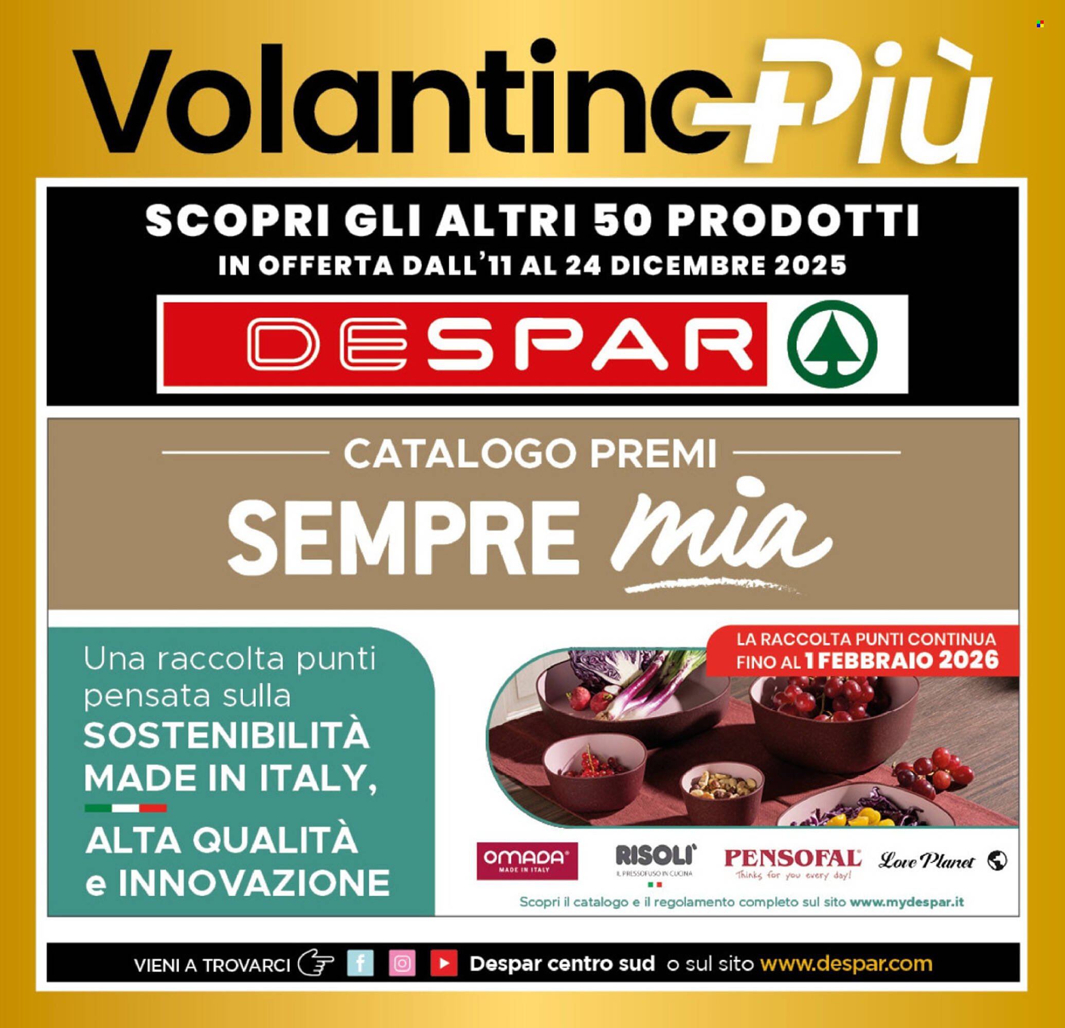 Volantino Despar (2025-12-11 - 2025-12-24)