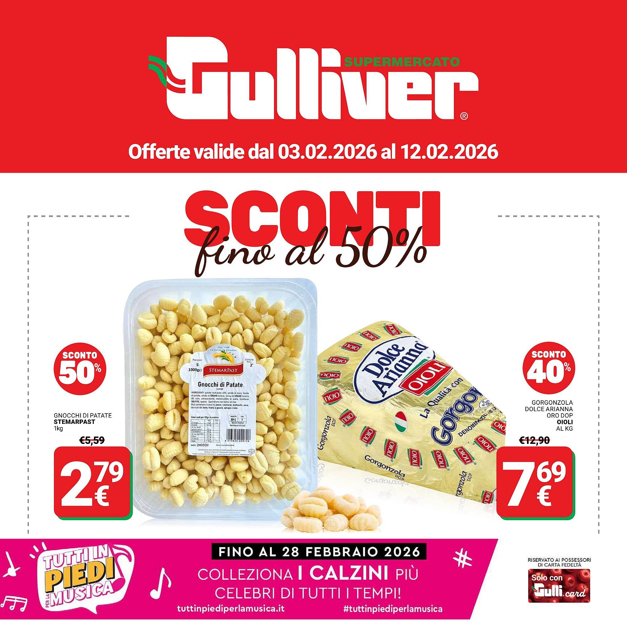 Volantino Supermercati Gulliver (2026-02-03 - 2026-02-12)
