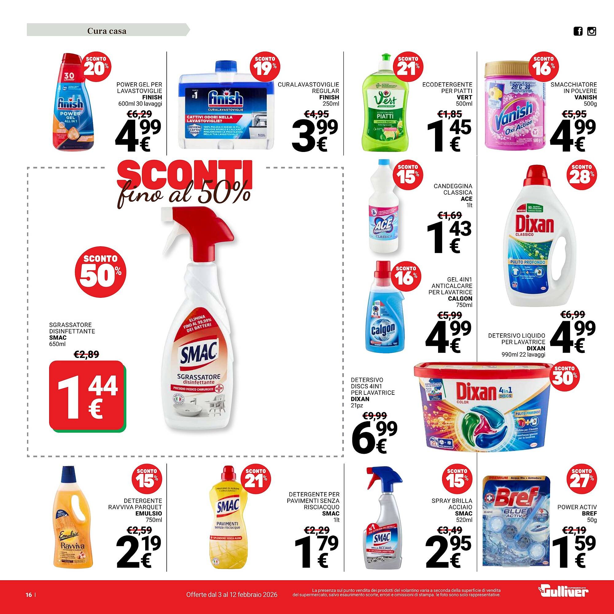 Volantino Supermercati Gulliver (2026-02-03 - 2026-02-12)