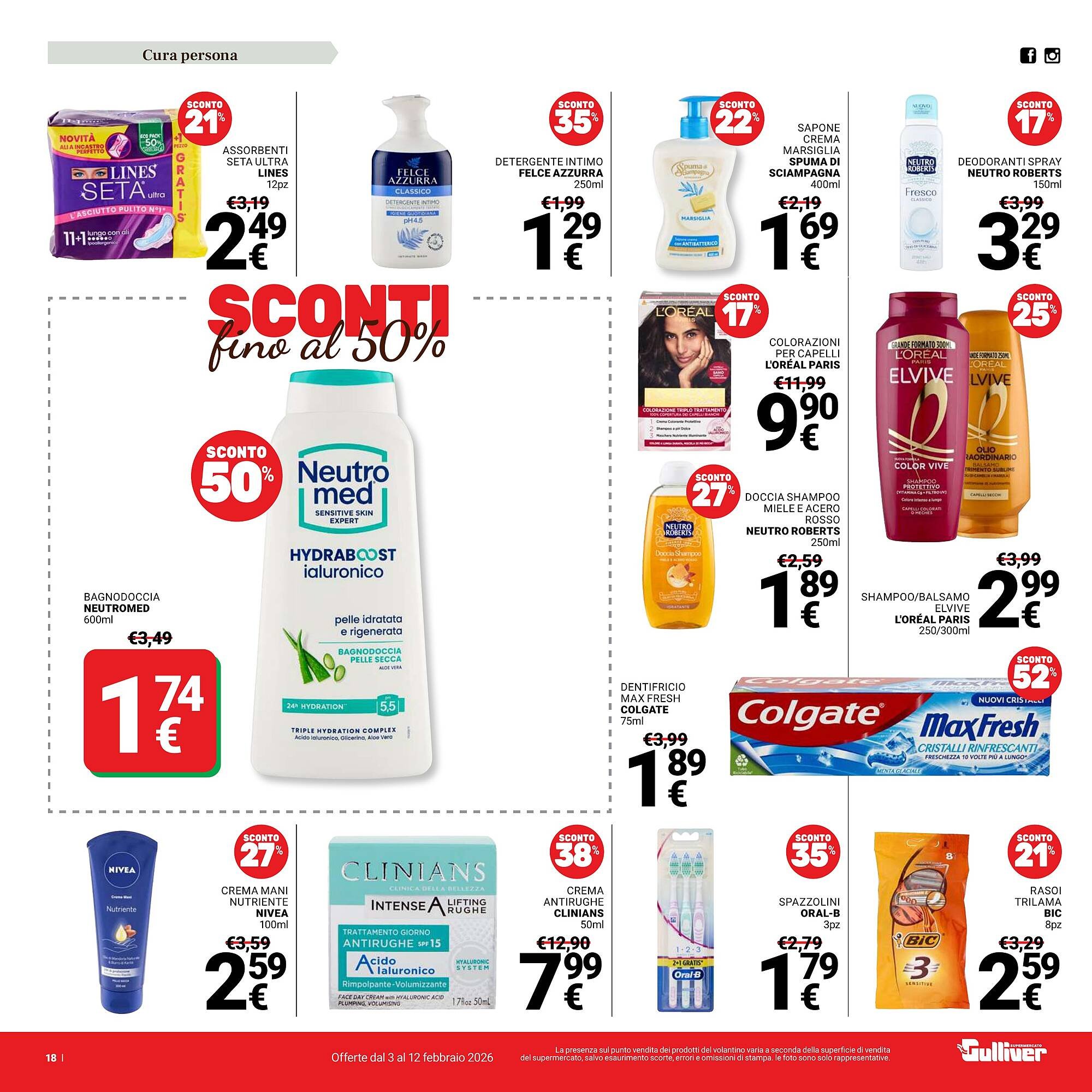 Volantino Supermercati Gulliver (2026-02-03 - 2026-02-12)