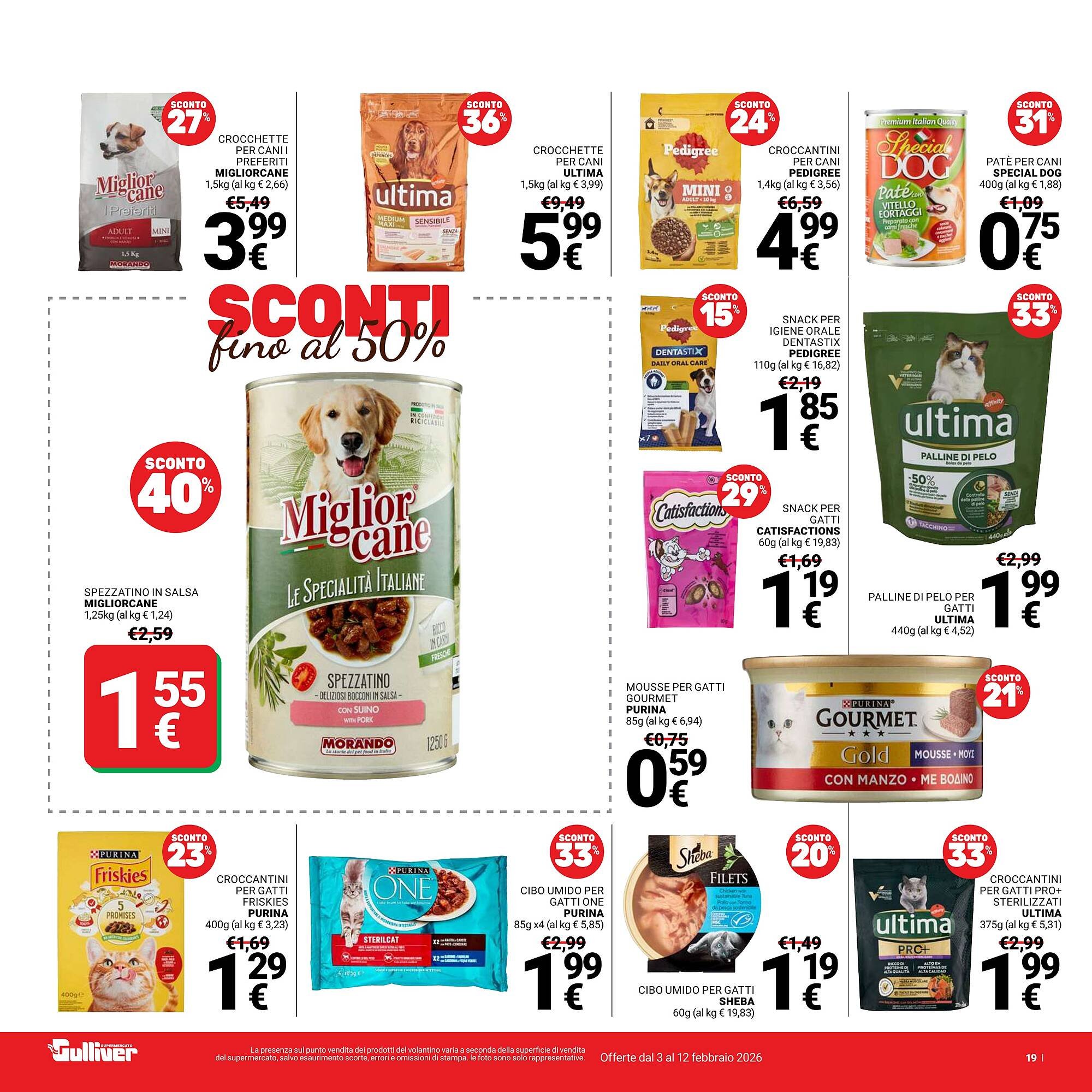 Volantino Supermercati Gulliver (2026-02-03 - 2026-02-12)