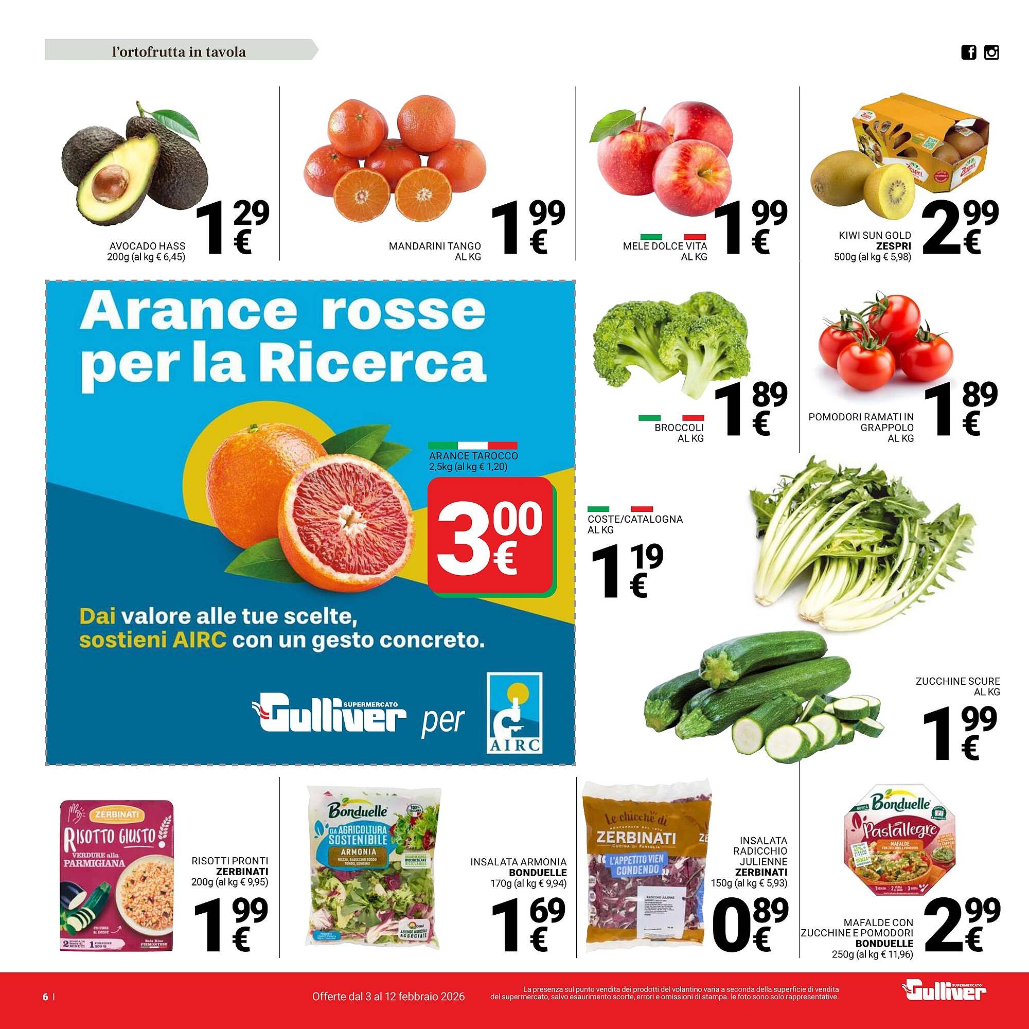 Volantino Supermercati Gulliver (2026-02-03 - 2026-02-12)