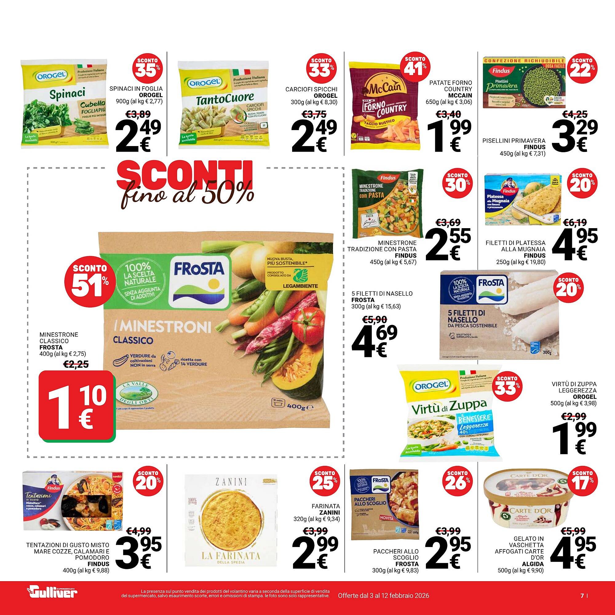 Volantino Supermercati Gulliver (2026-02-03 - 2026-02-12)