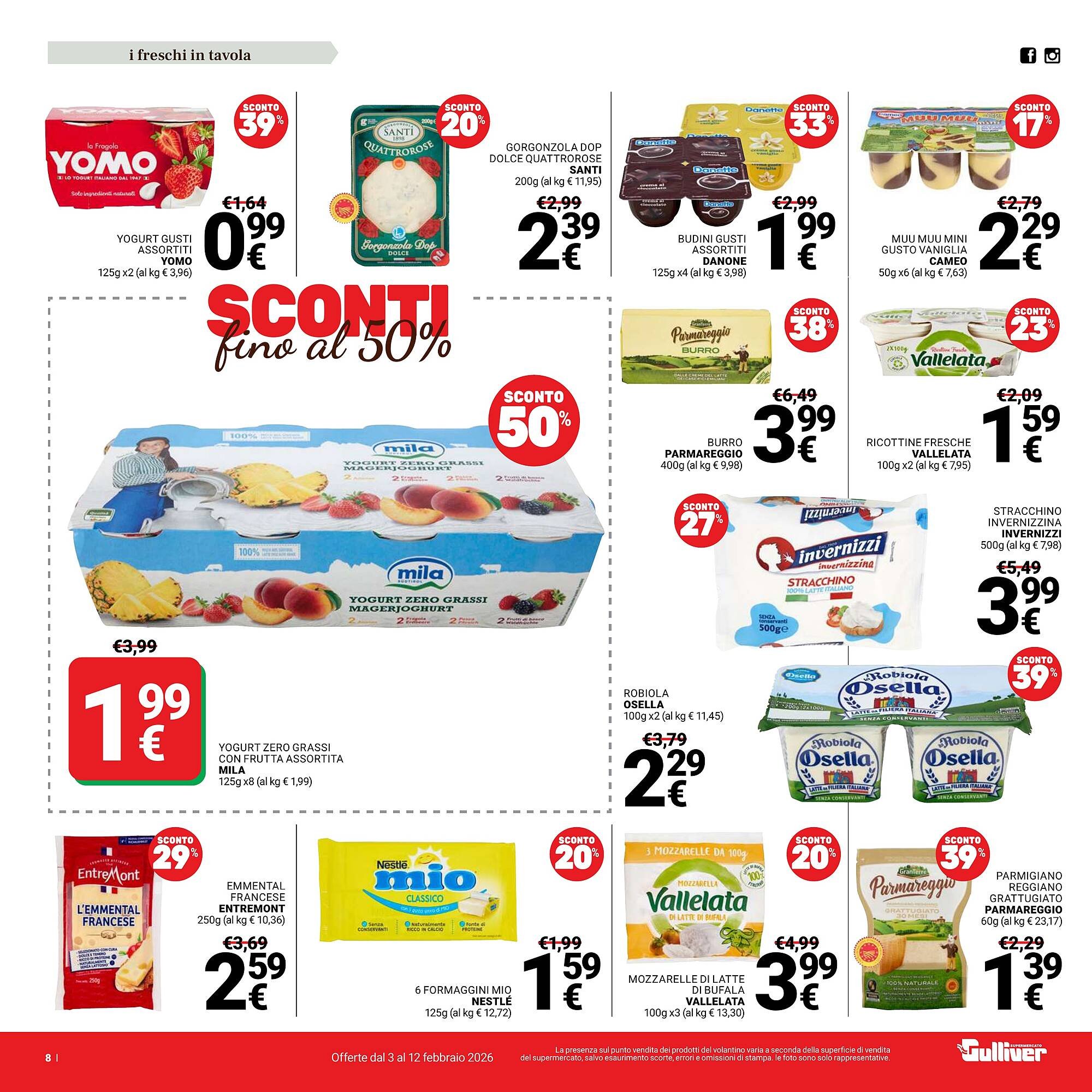 Volantino Supermercati Gulliver (2026-02-03 - 2026-02-12)