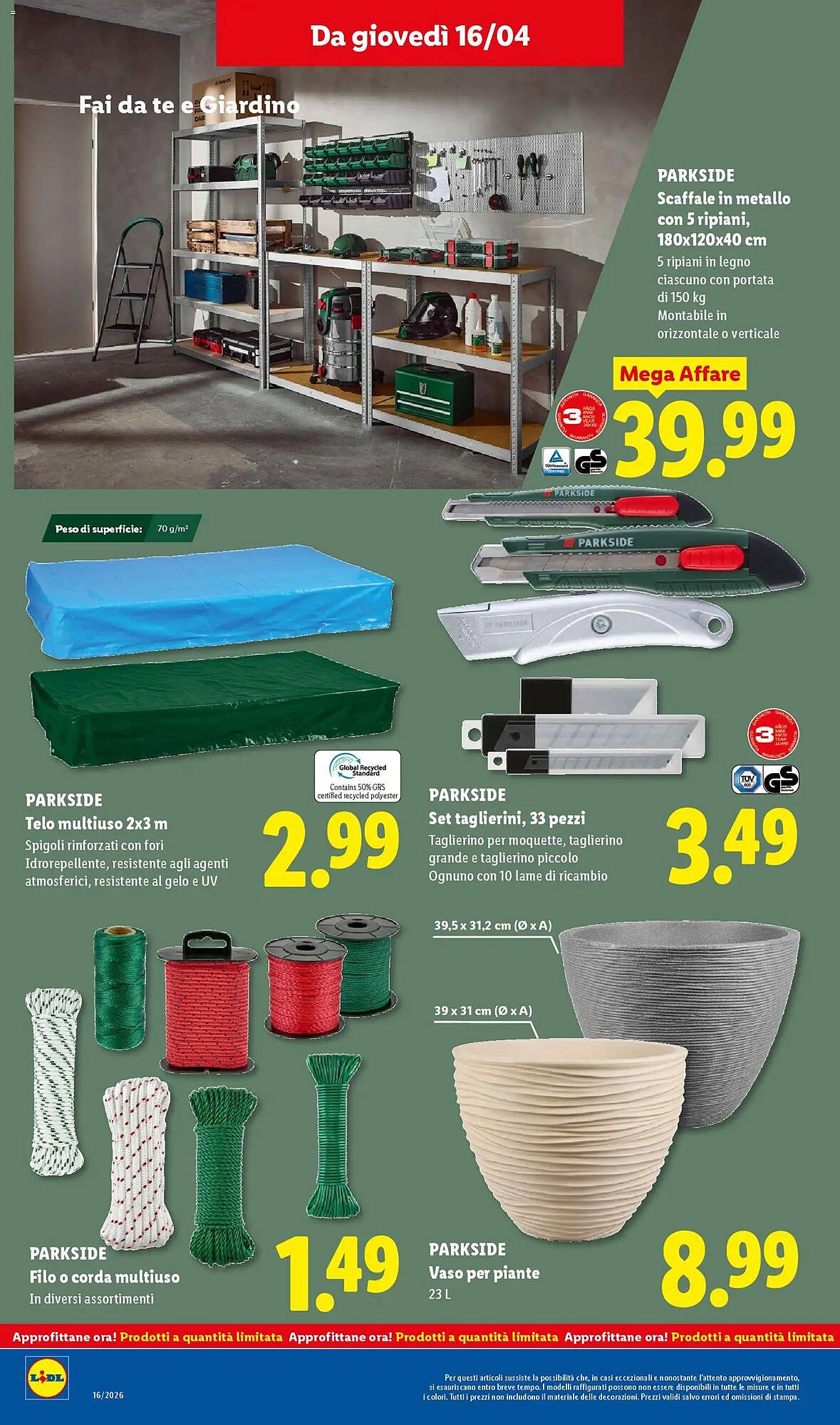 Volantino Lidl (2026-04-16 - 2026-04-22)