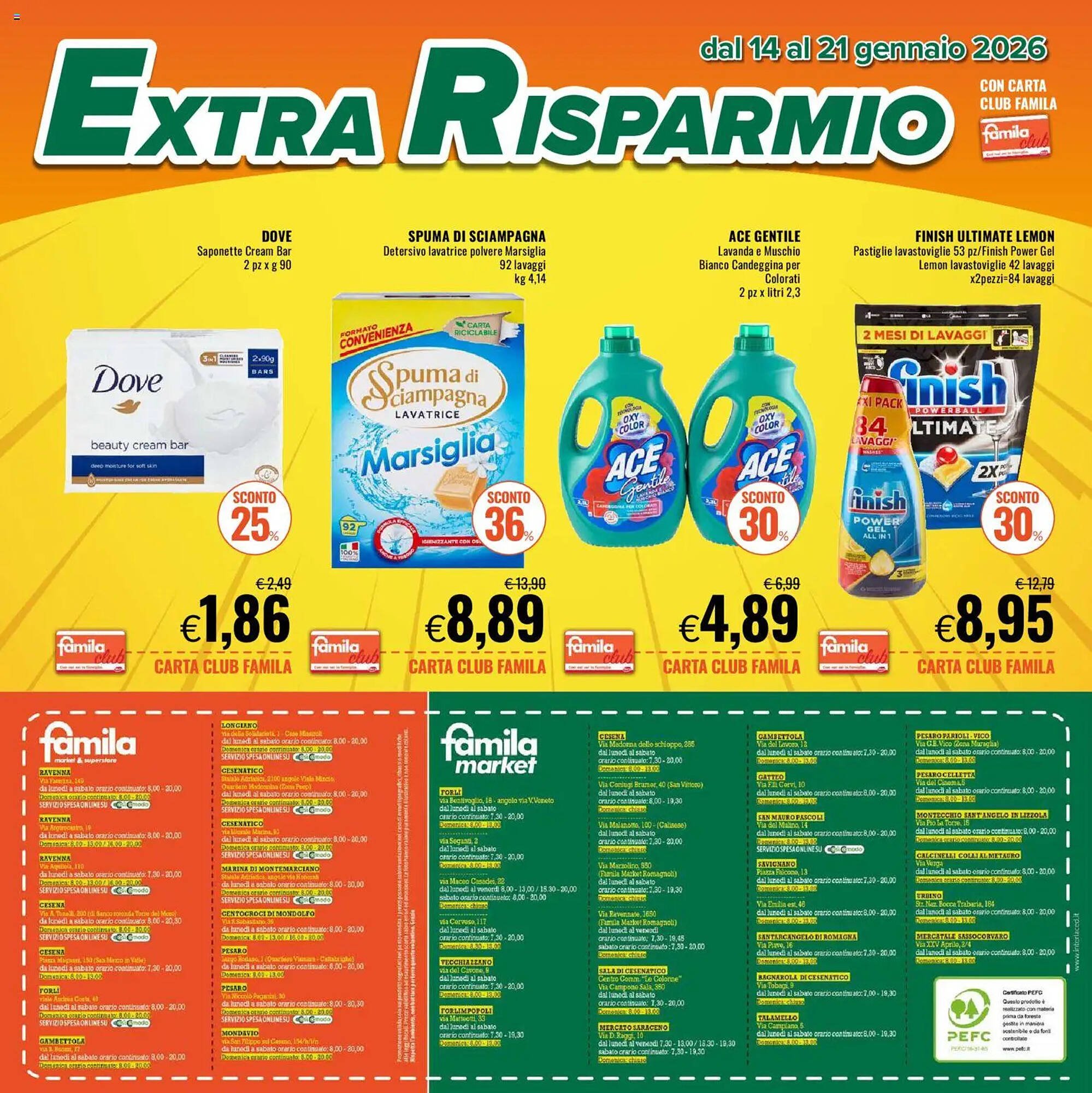 Volantino Famila (2026-01-14 - 2026-01-21)