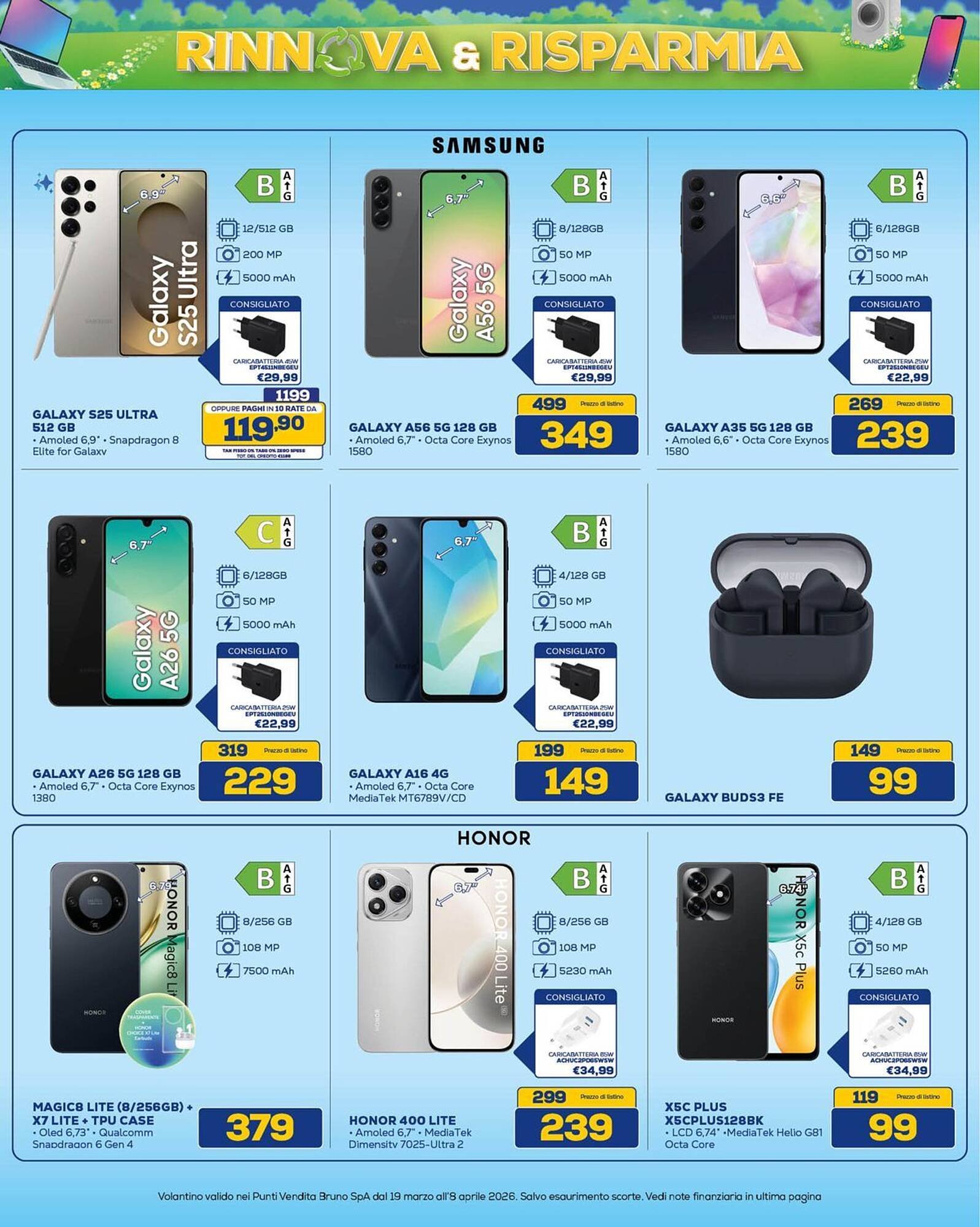 Volantino Euronics (2026-03-19 - 2026-04-08)