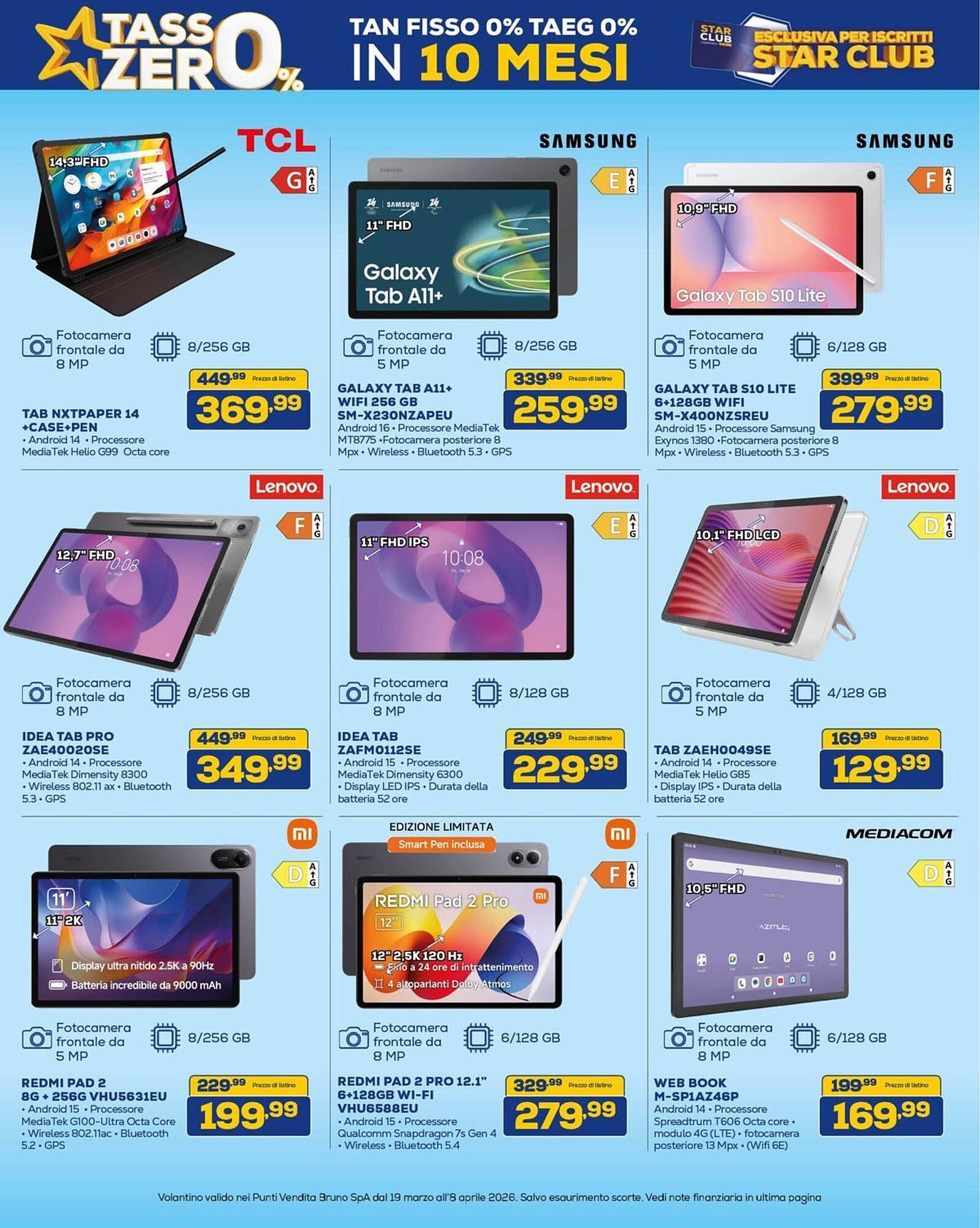 Volantino Euronics (2026-03-19 - 2026-04-08)