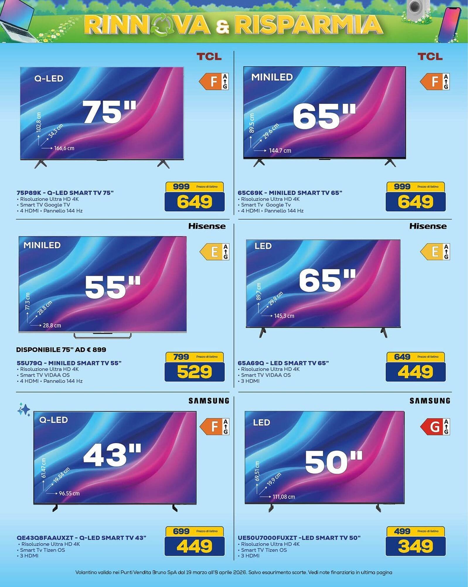 Volantino Euronics (2026-03-19 - 2026-04-08)