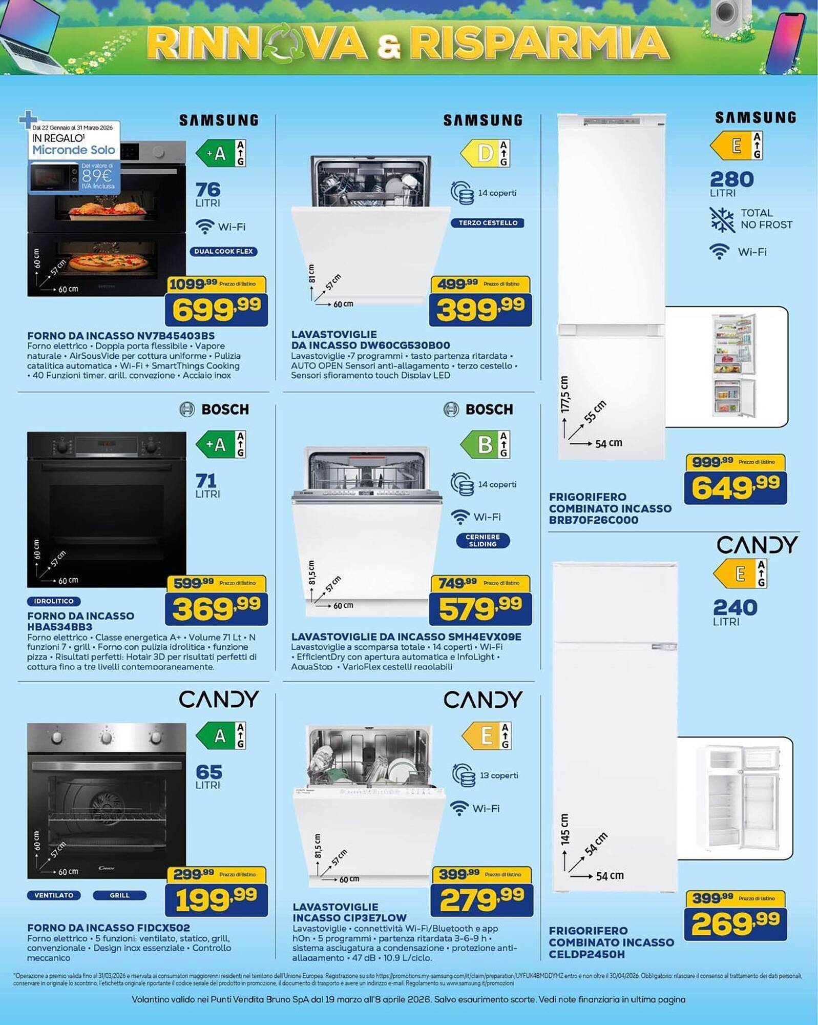 Volantino Euronics (2026-03-19 - 2026-04-08)