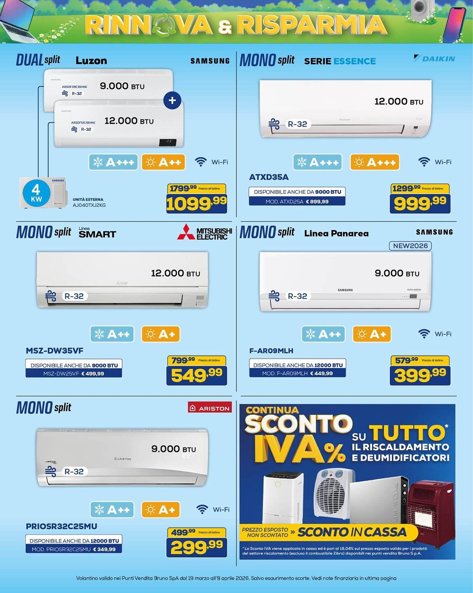 Volantino Euronics (2026-03-19 - 2026-04-08)