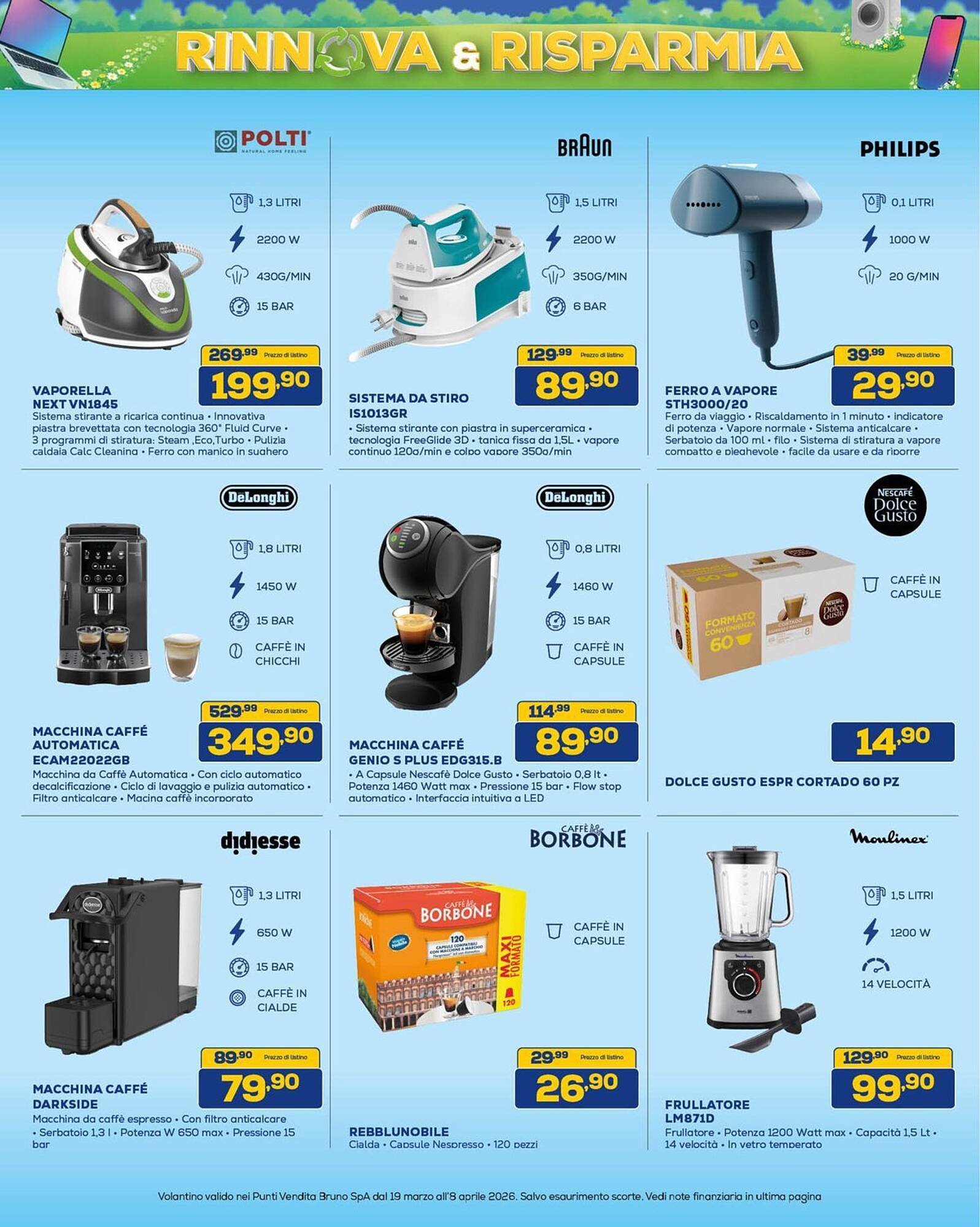 Volantino Euronics (2026-03-19 - 2026-04-08)
