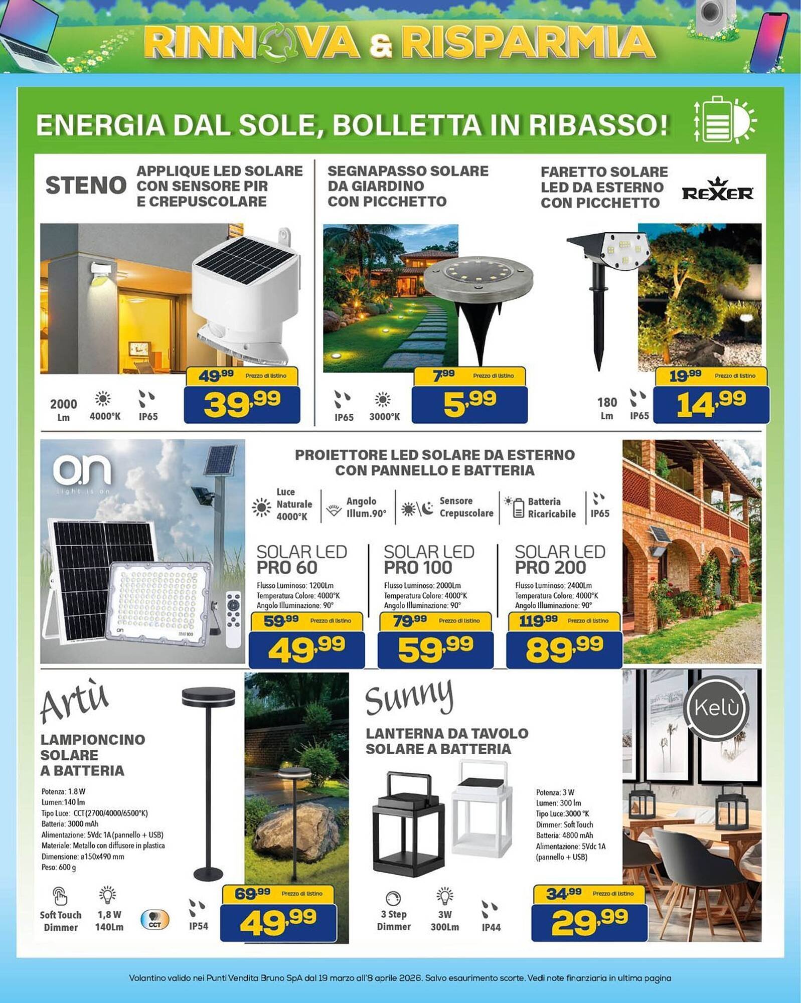 Volantino Euronics (2026-03-19 - 2026-04-08)