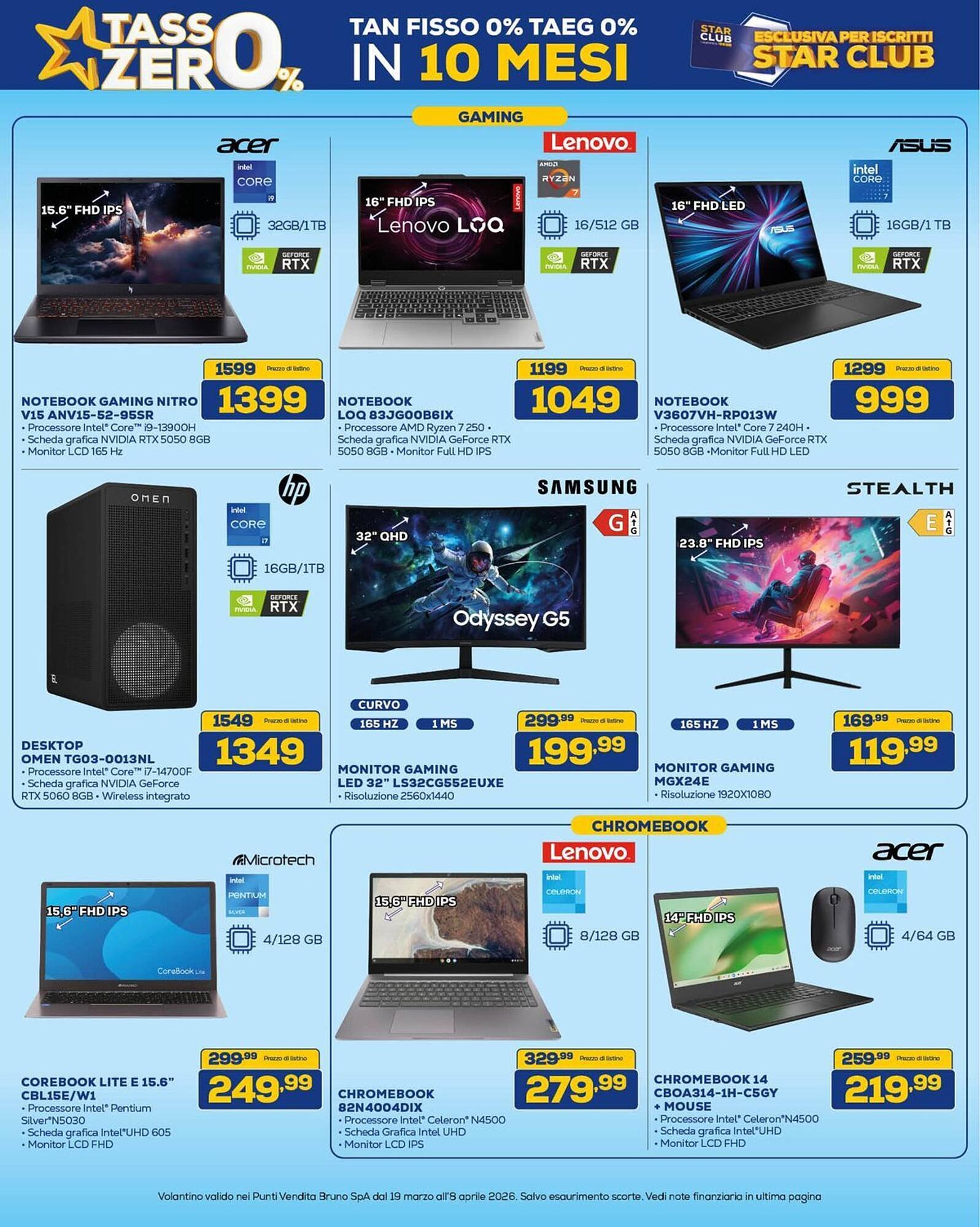 Volantino Euronics (2026-03-19 - 2026-04-08)