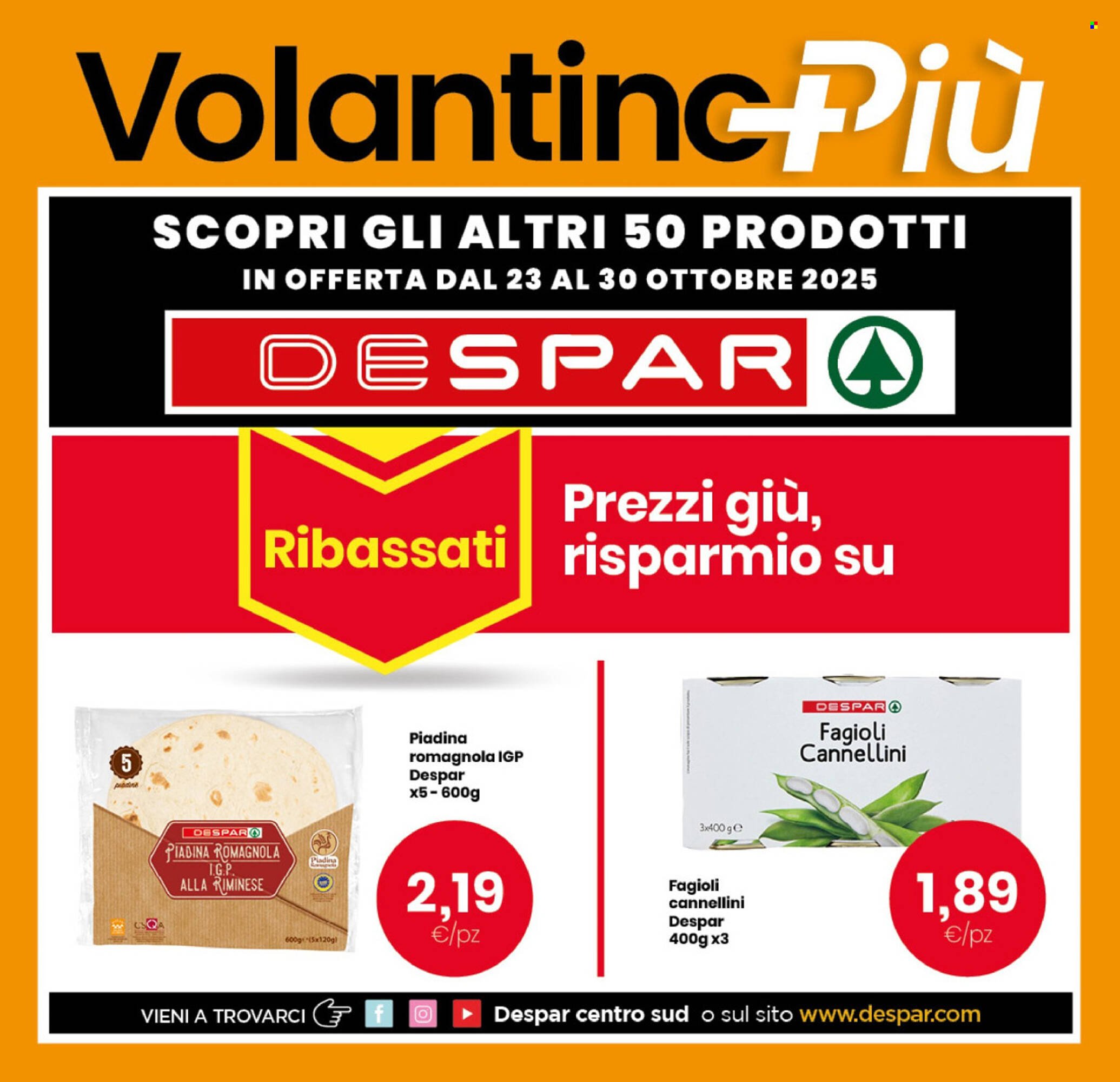 Volantino Despar (2025-10-23 - 2025-10-30)
