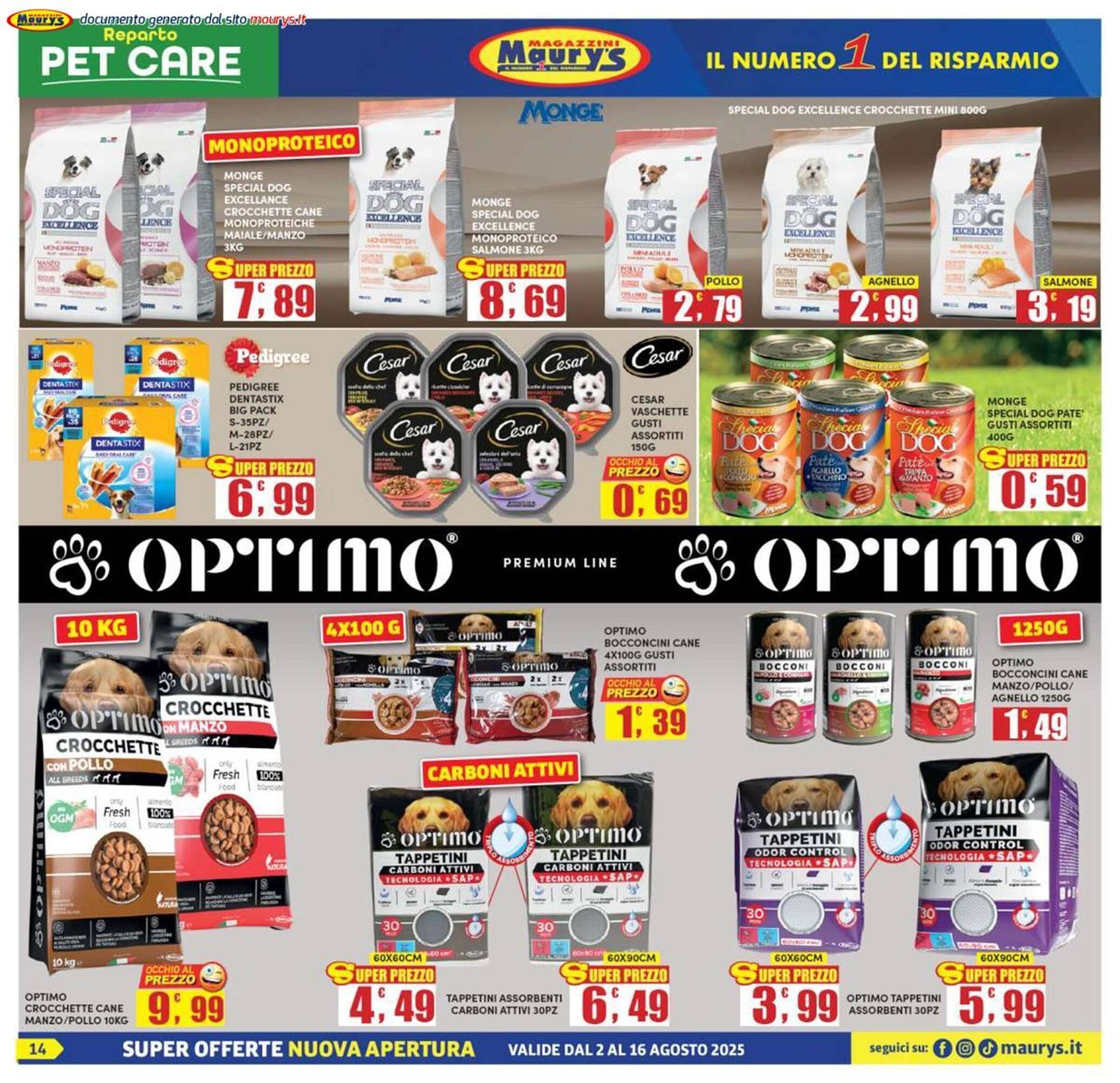 Volantino Maury's (2025-08-02 - 2025-08-16)