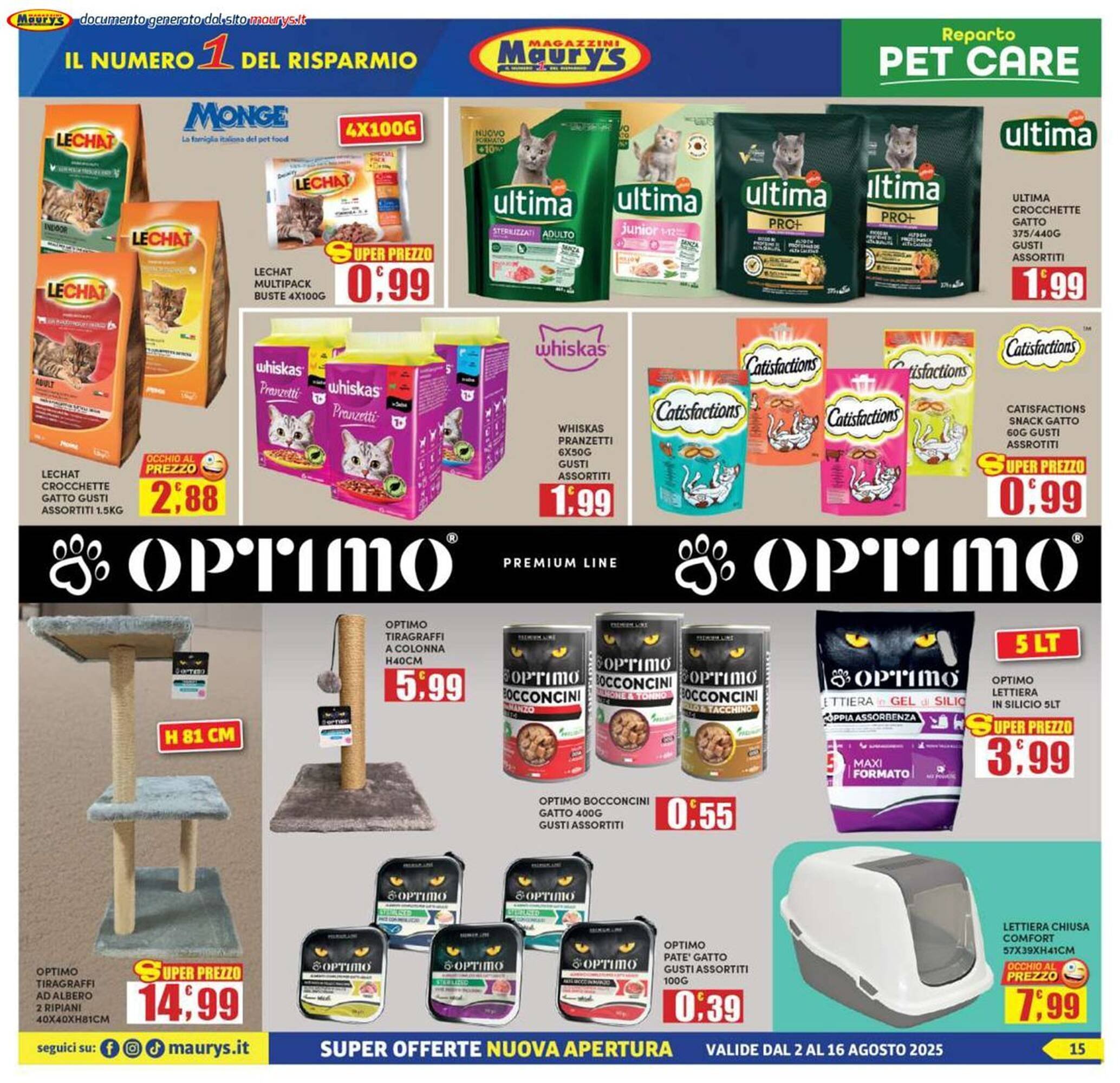 Volantino Maury's (2025-08-02 - 2025-08-16)
