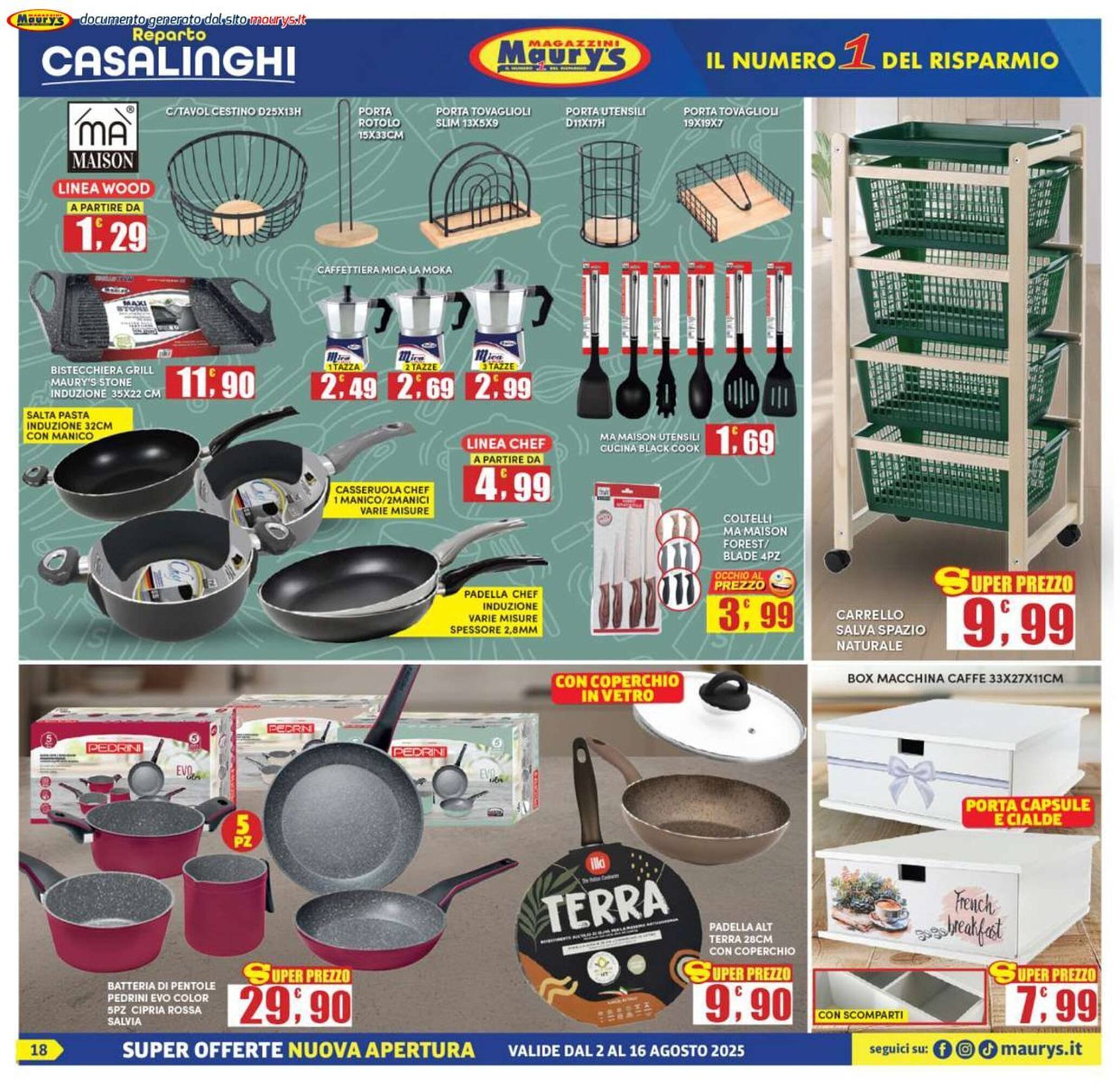 Volantino Maury's (2025-08-02 - 2025-08-16)