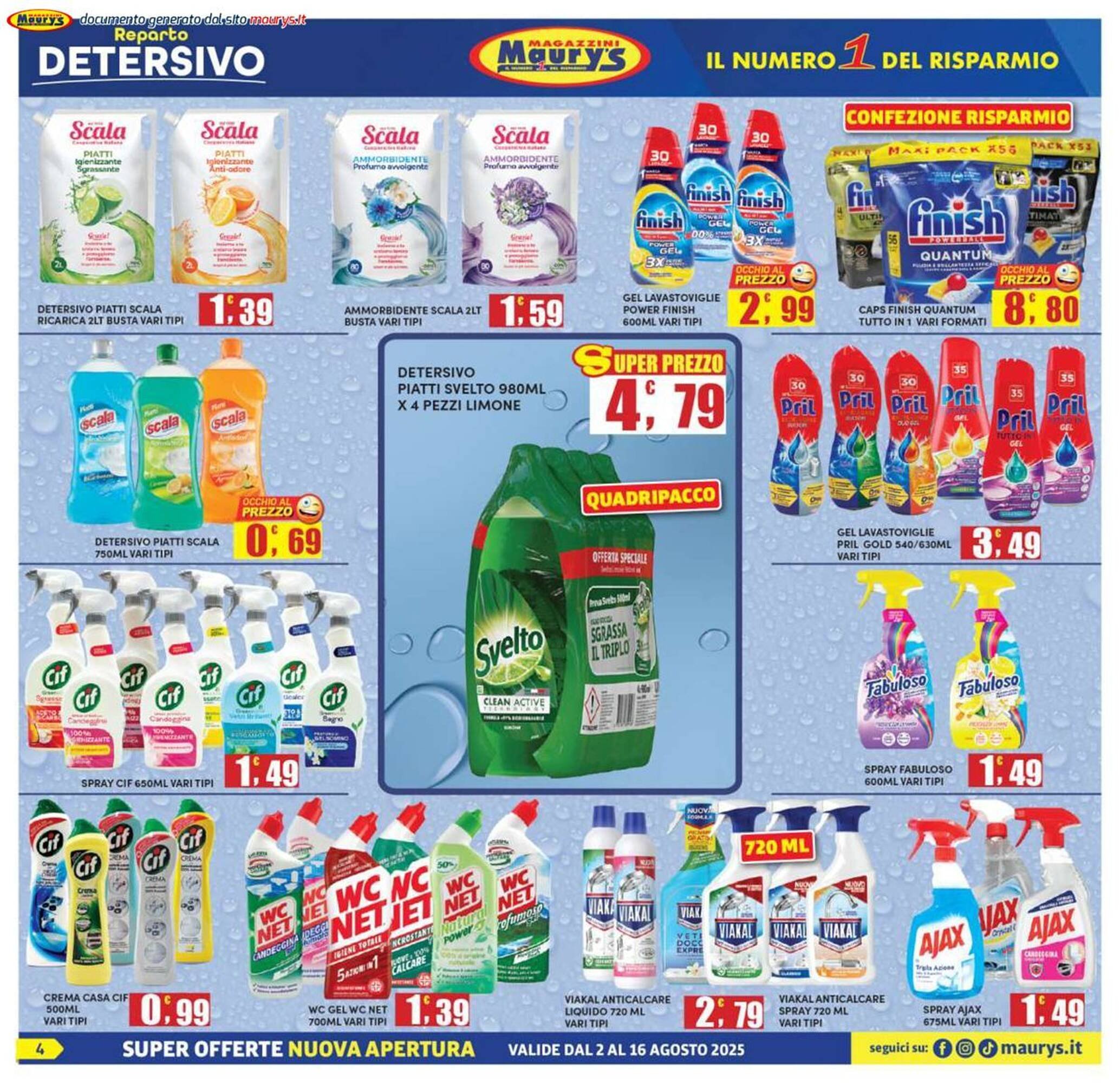 Volantino Maury's (2025-08-02 - 2025-08-16)