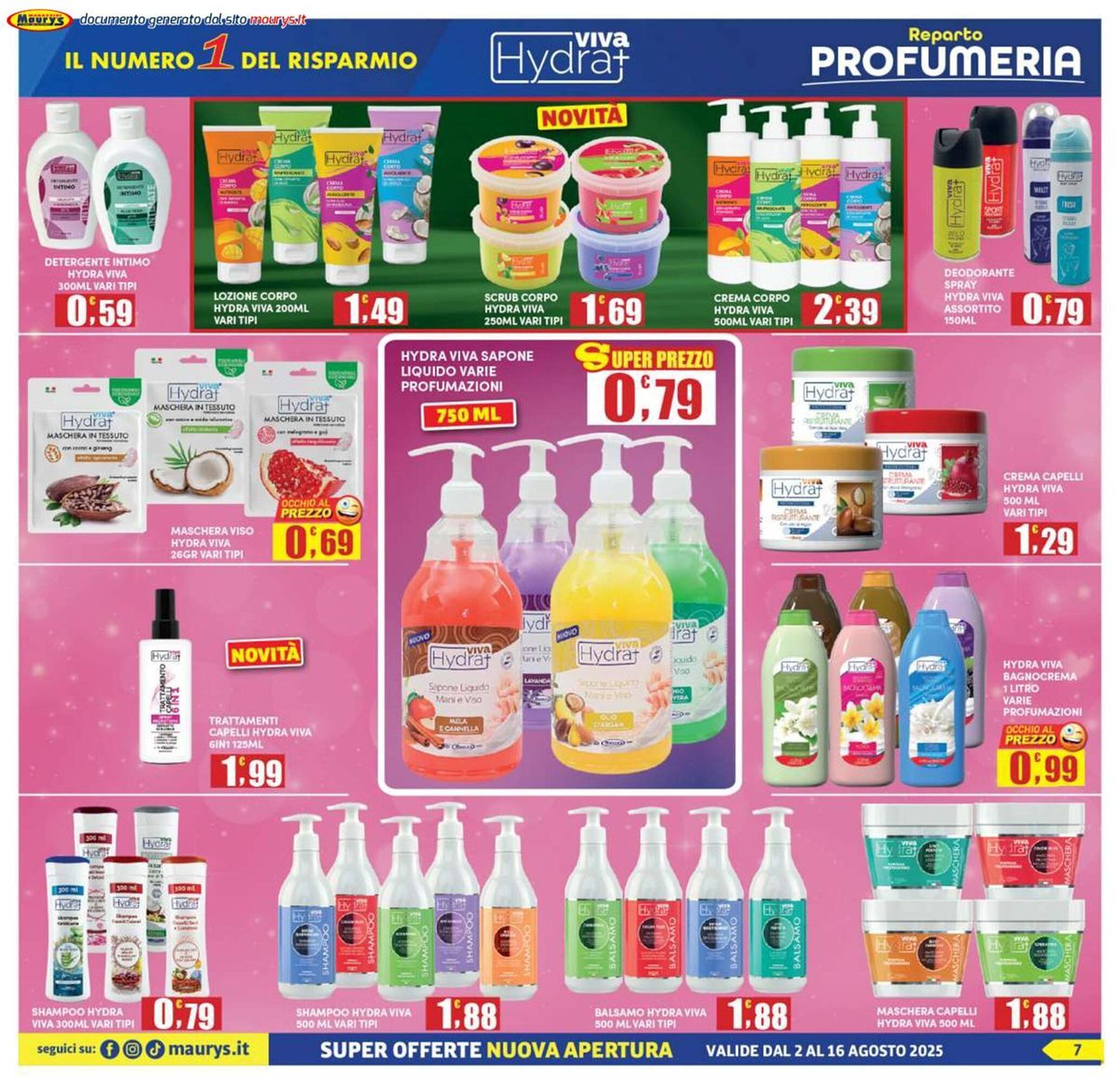 Volantino Maury's (2025-08-02 - 2025-08-16)