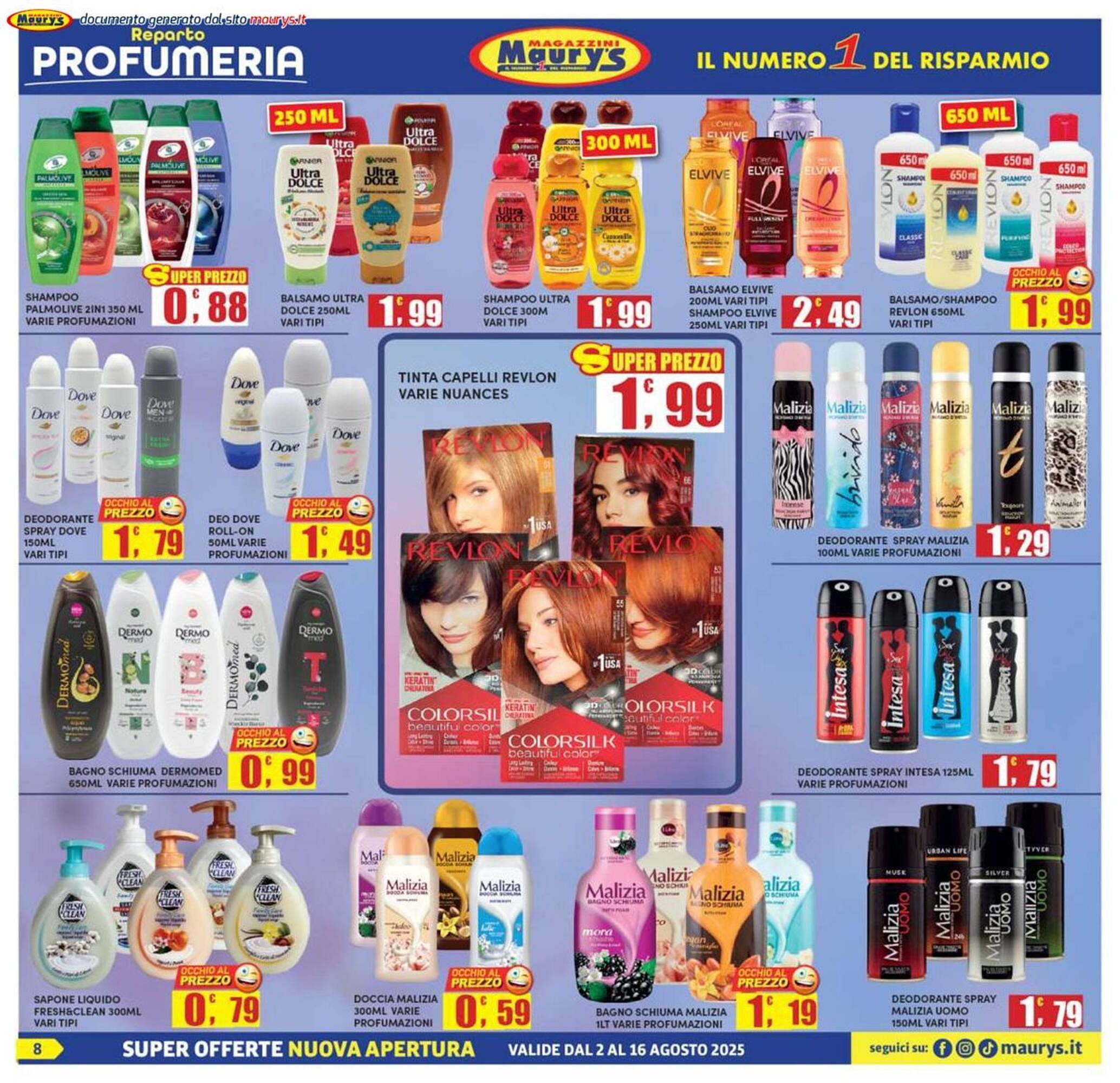 Volantino Maury's (2025-08-02 - 2025-08-16)