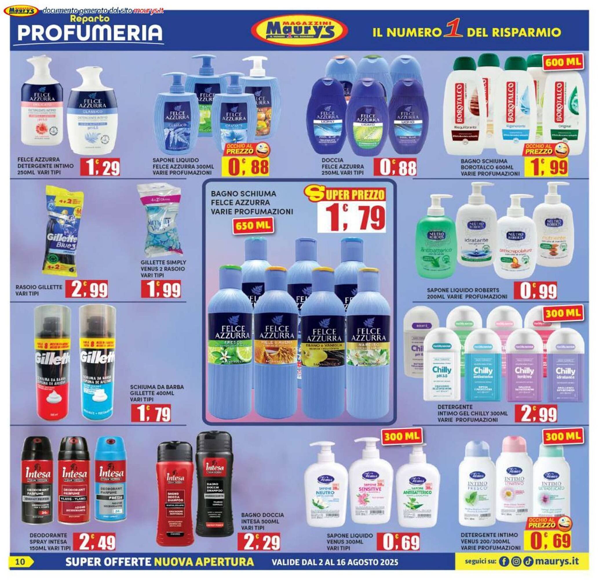 Volantino Maury's (2025-08-02 - 2025-08-16)