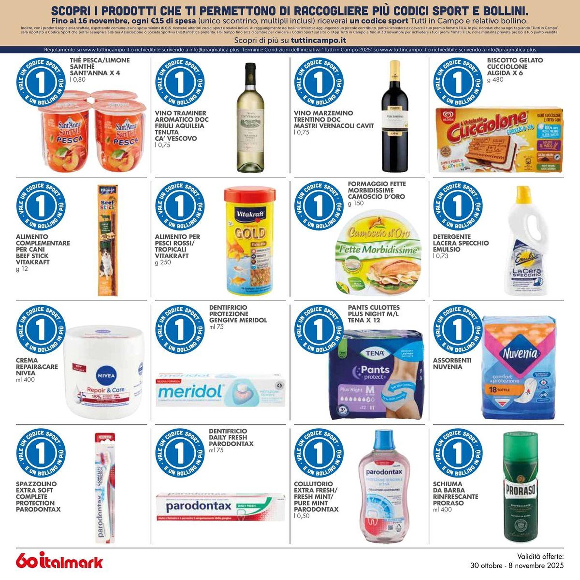 Volantino Italmark (2025-10-30 - 2025-11-08)